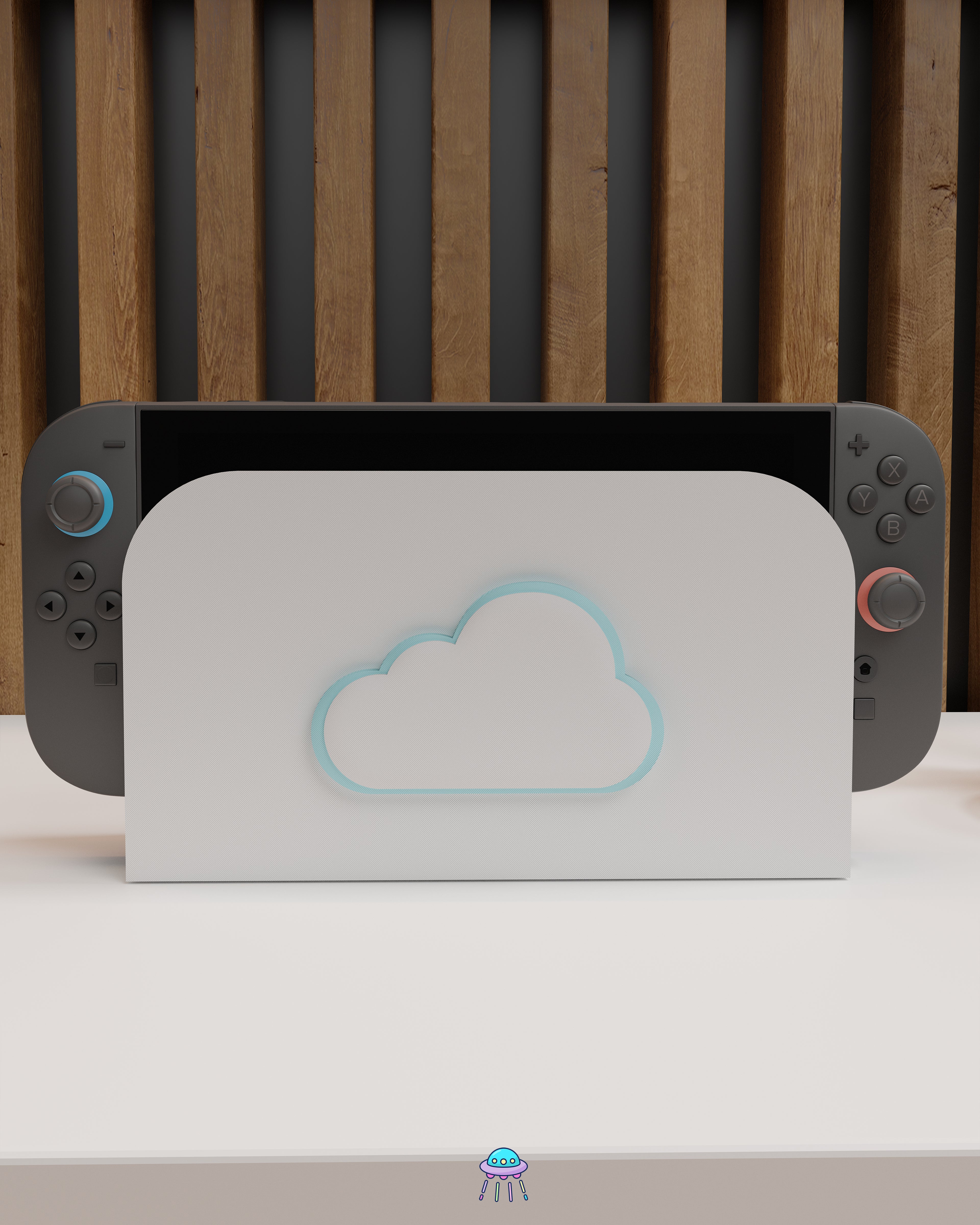 Cloud Dock Cover for Nintendo Switch 2 – Original Faceplate Design