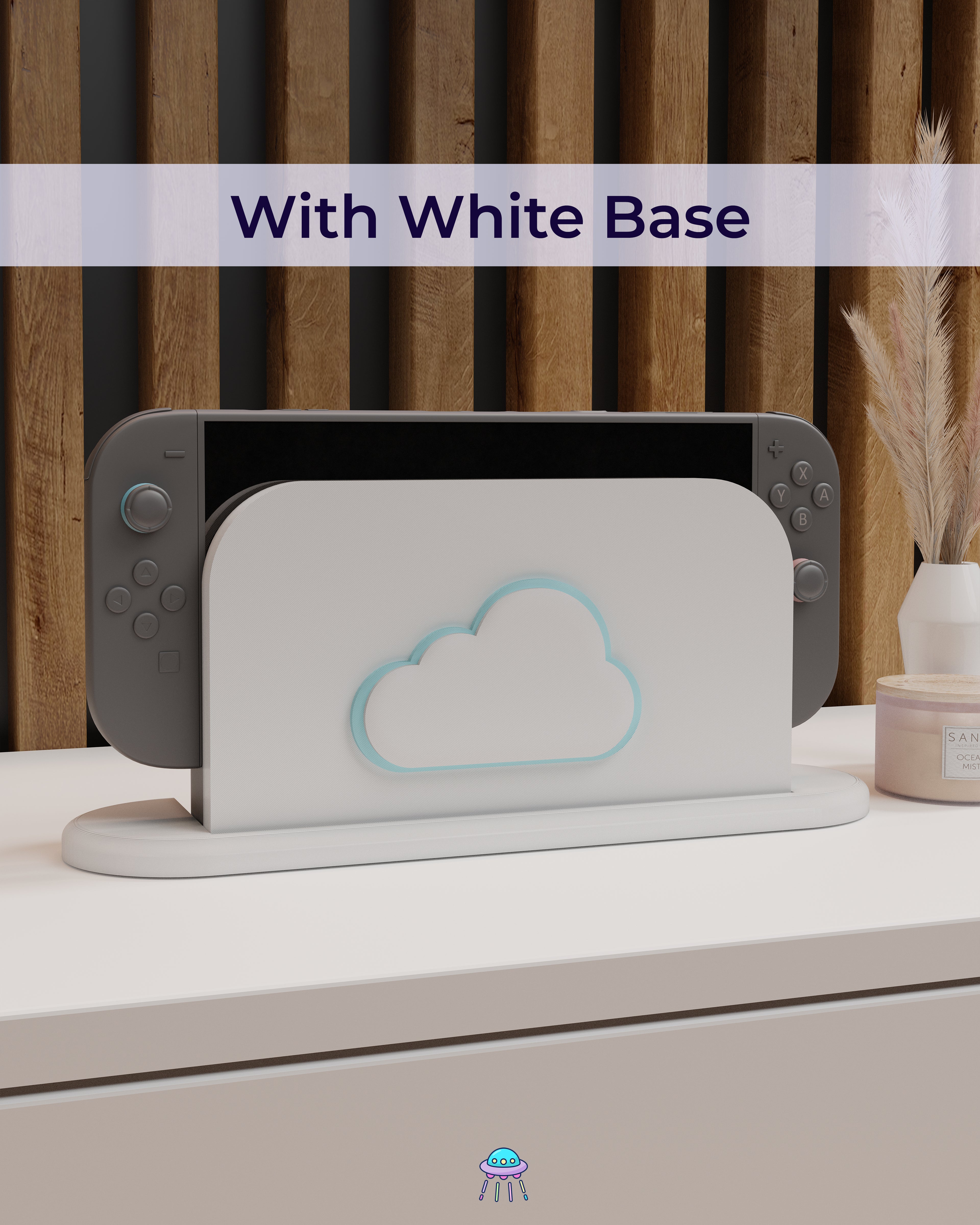 Cloud Dock Cover for Nintendo Switch 2 – Original Faceplate Design