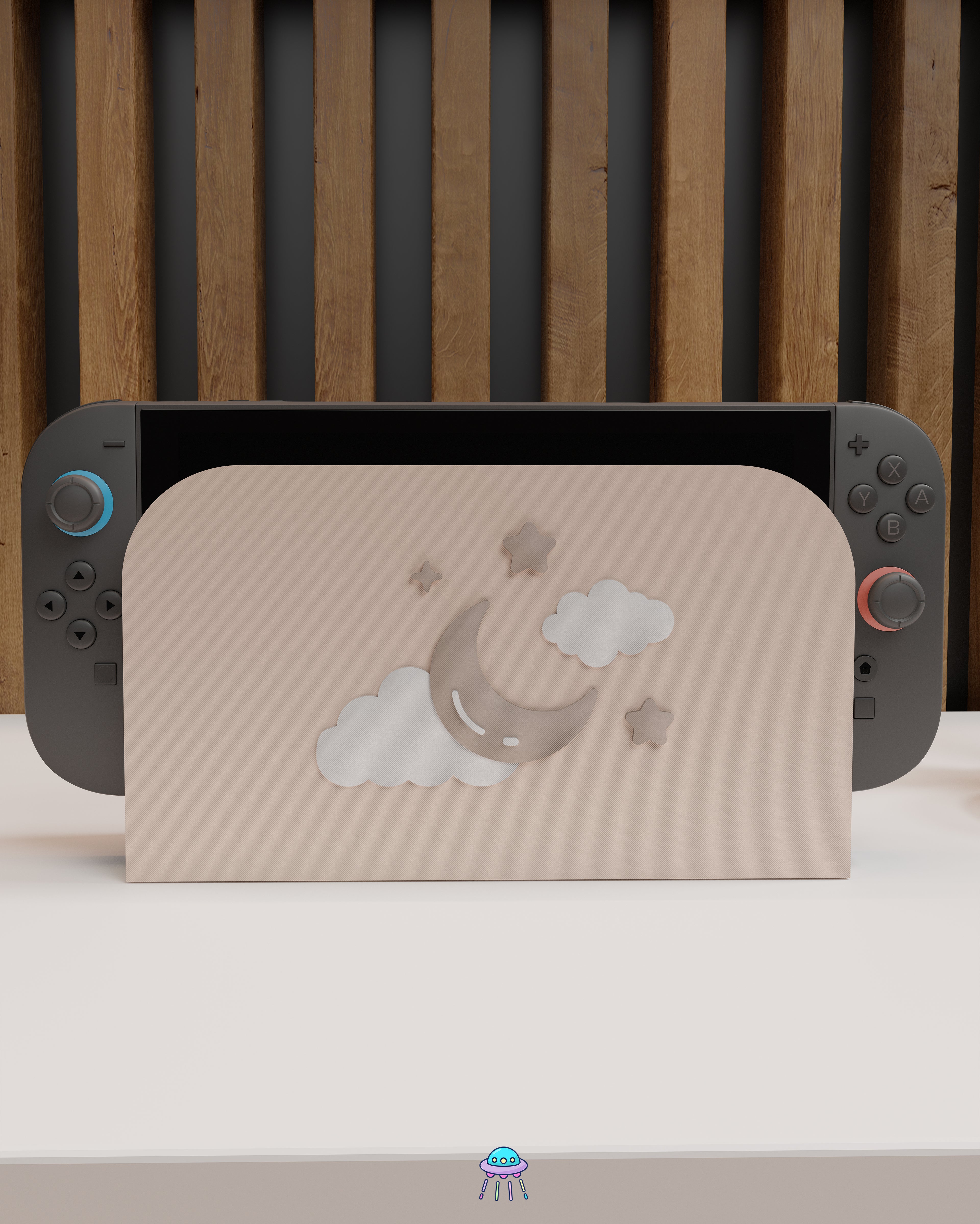 Cozy Dreams Dock Cover for Nintendo Switch 2 – Original Faceplate Design
