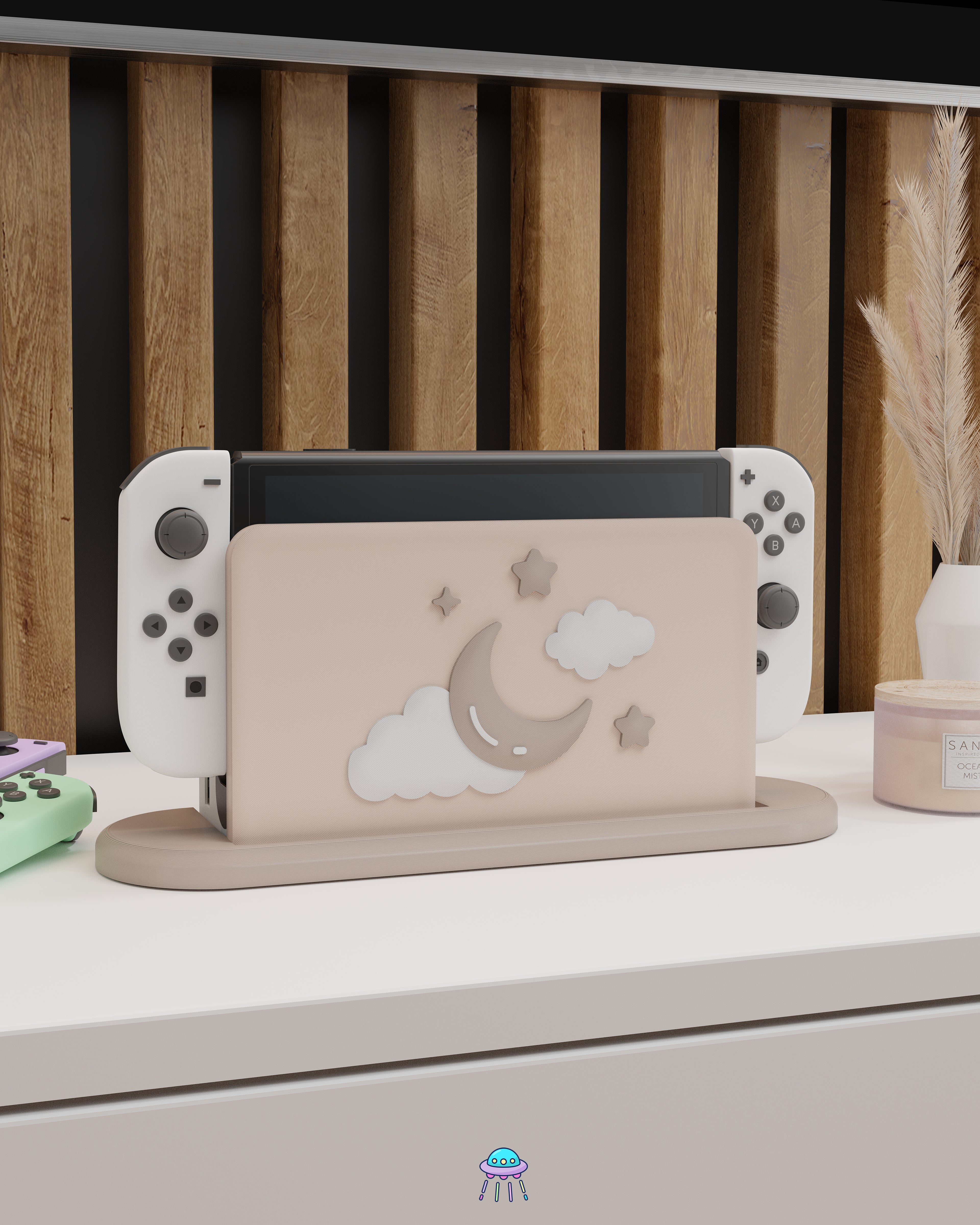 Cozy Dreams Cover for Nintendo Switch – Original Faceplate Design