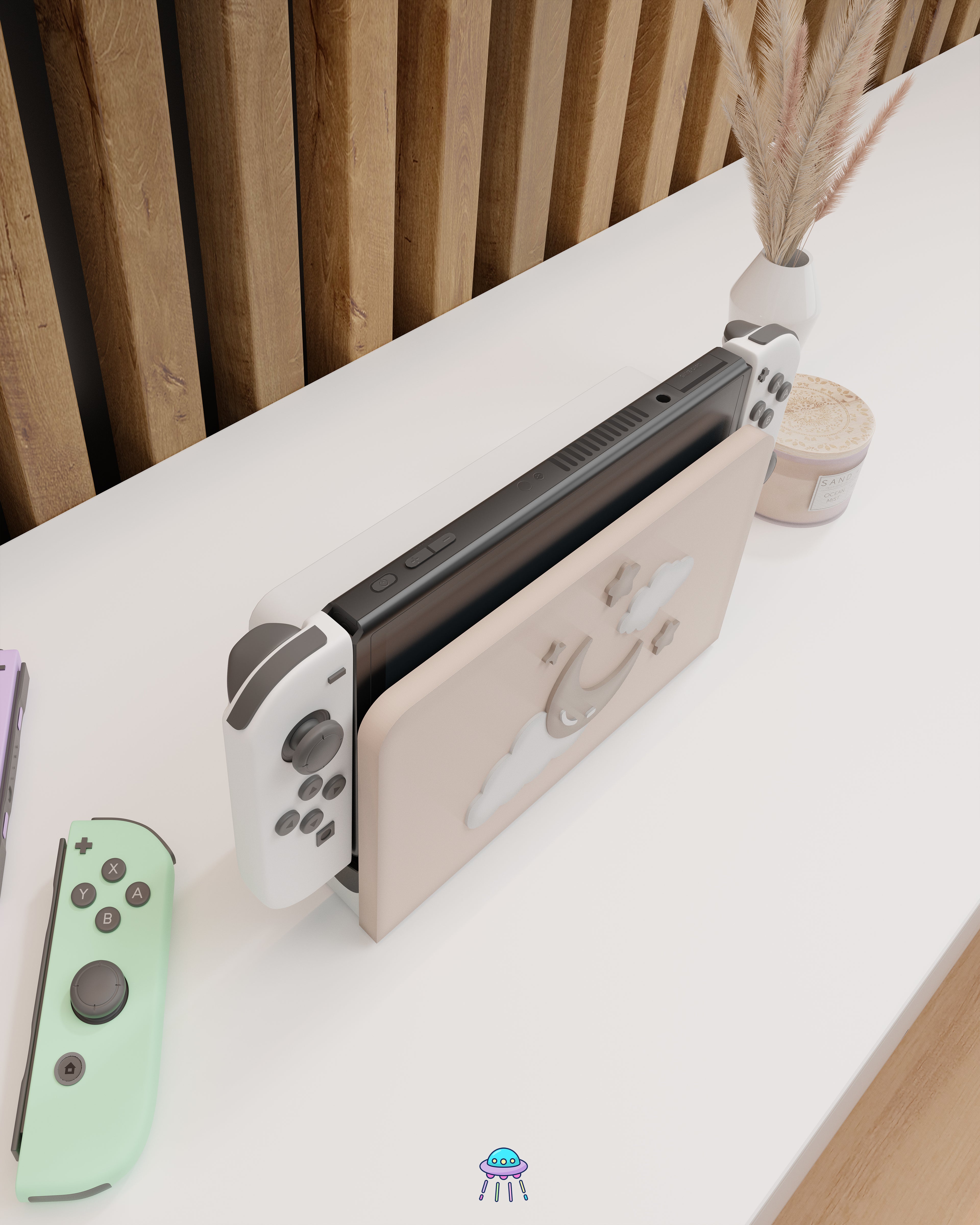 Cozy Dreams Cover for Nintendo Switch – Original Faceplate Design
