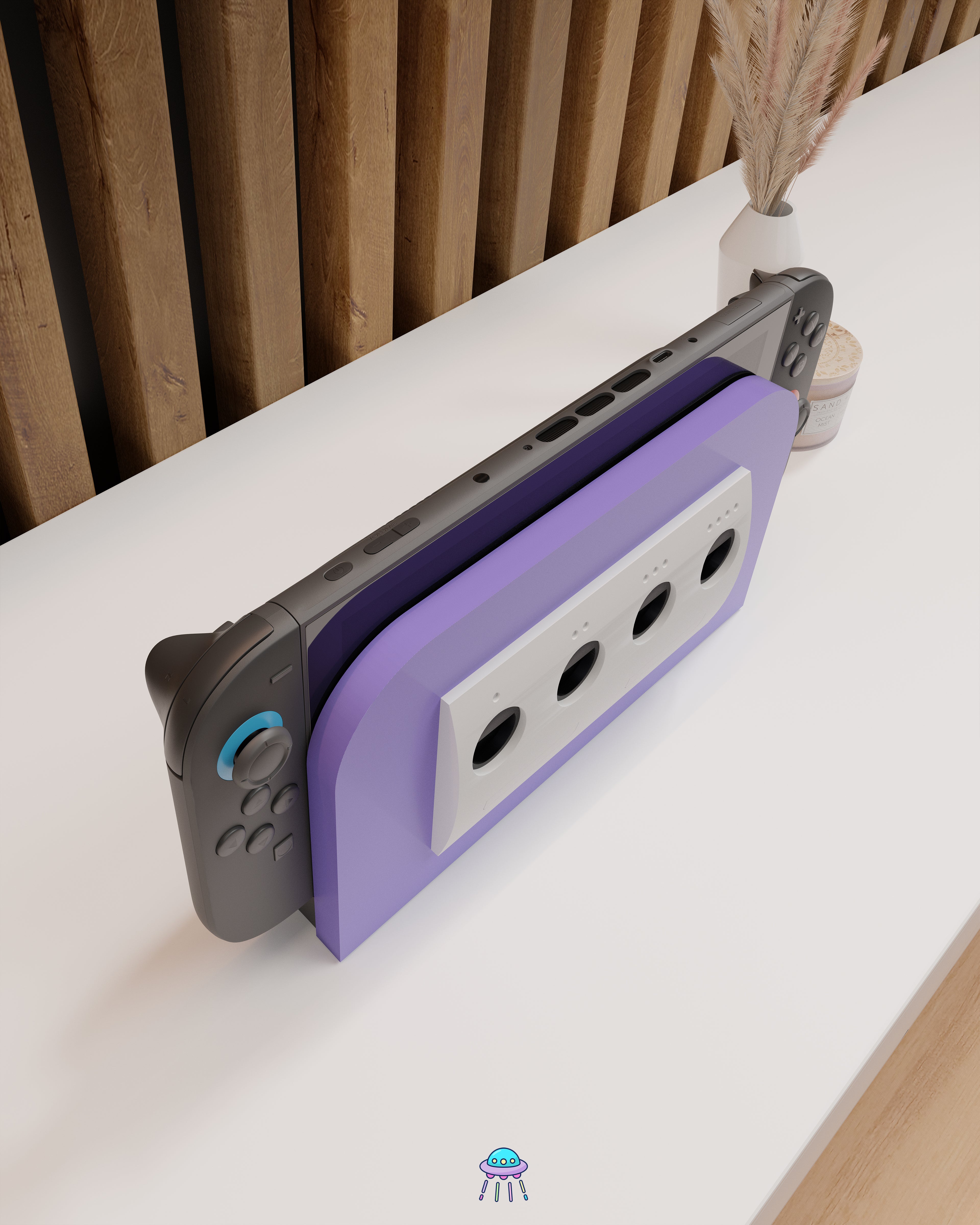 Cubey Dock Cover for Nintendo Switch 2 – Original Faceplate Design