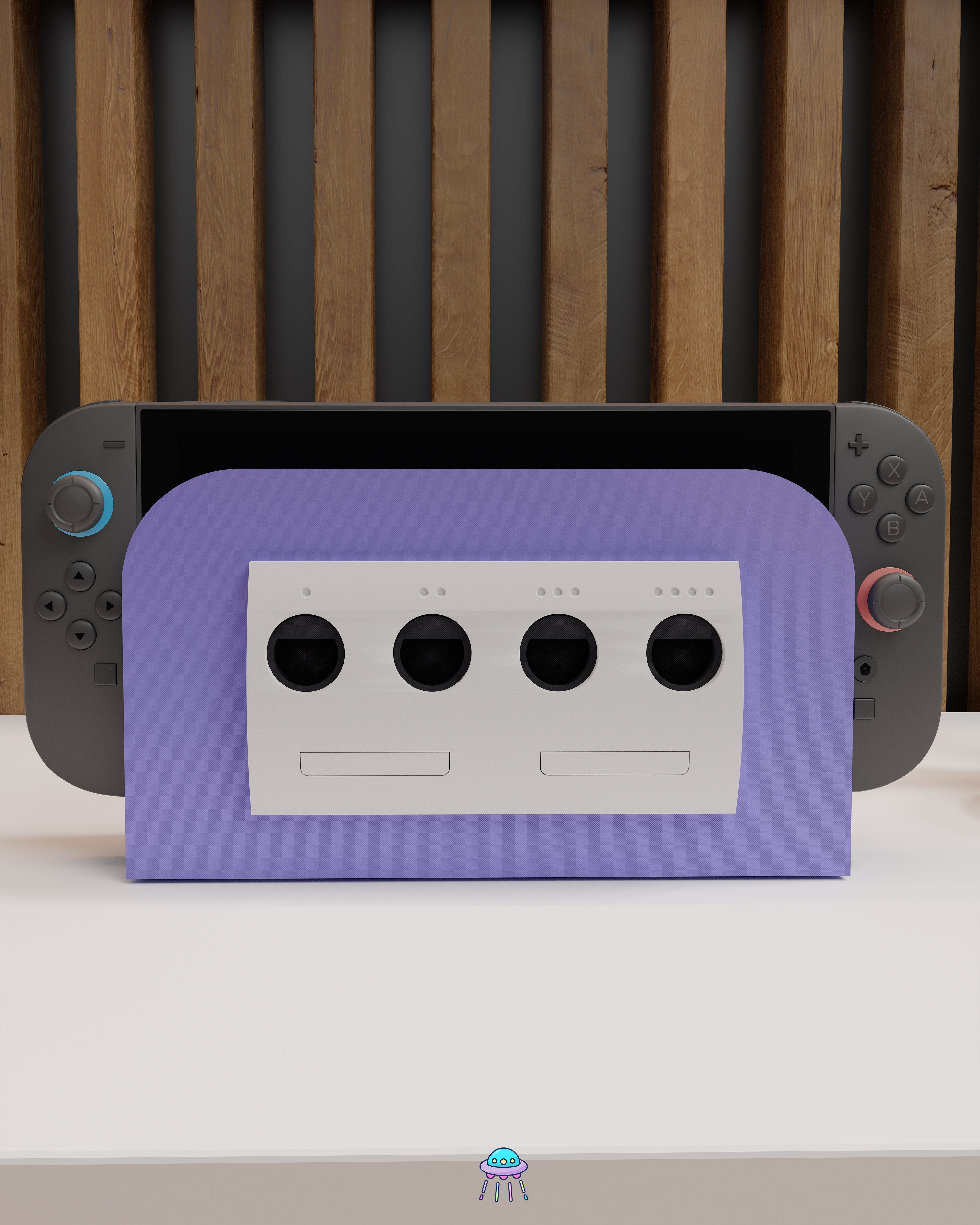 Cubey Dock Cover for Nintendo Switch 2 – Original Faceplate Design