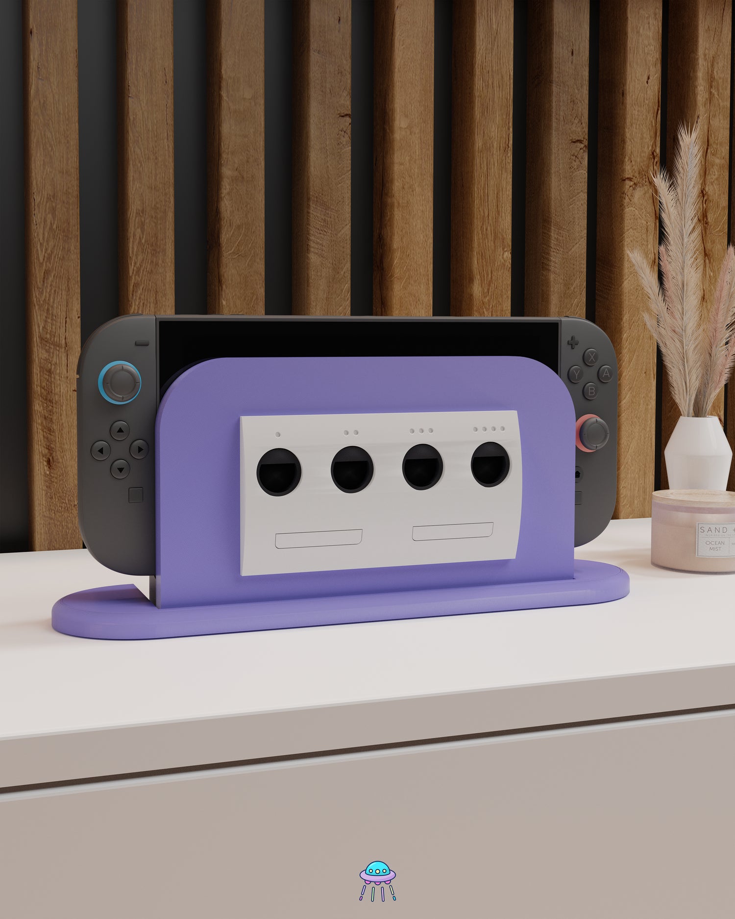 Cubey Dock Cover for Nintendo Switch 2 – Original Faceplate Design