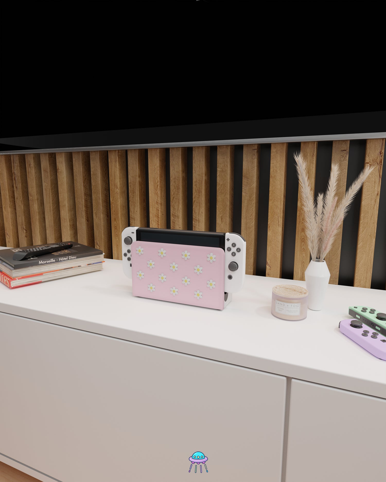 Daisy Dock Cover for Nintendo Switch – Original Faceplate Design