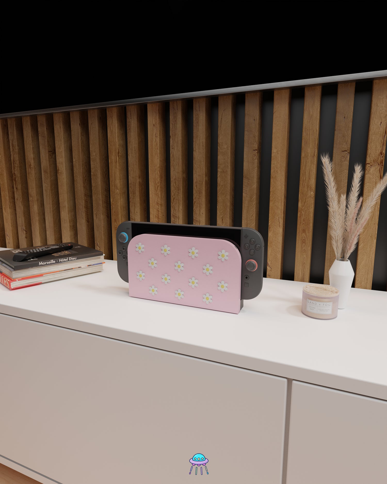 Daisy Dock Cover for Nintendo Switch 2 – Original Faceplate Design