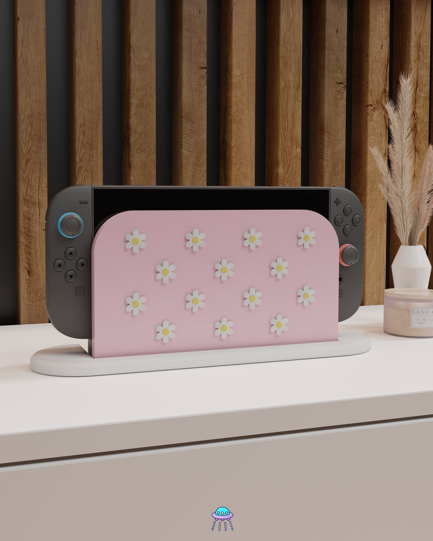 Daisy Dock Cover for Nintendo Switch 2 – Original Faceplate Design
