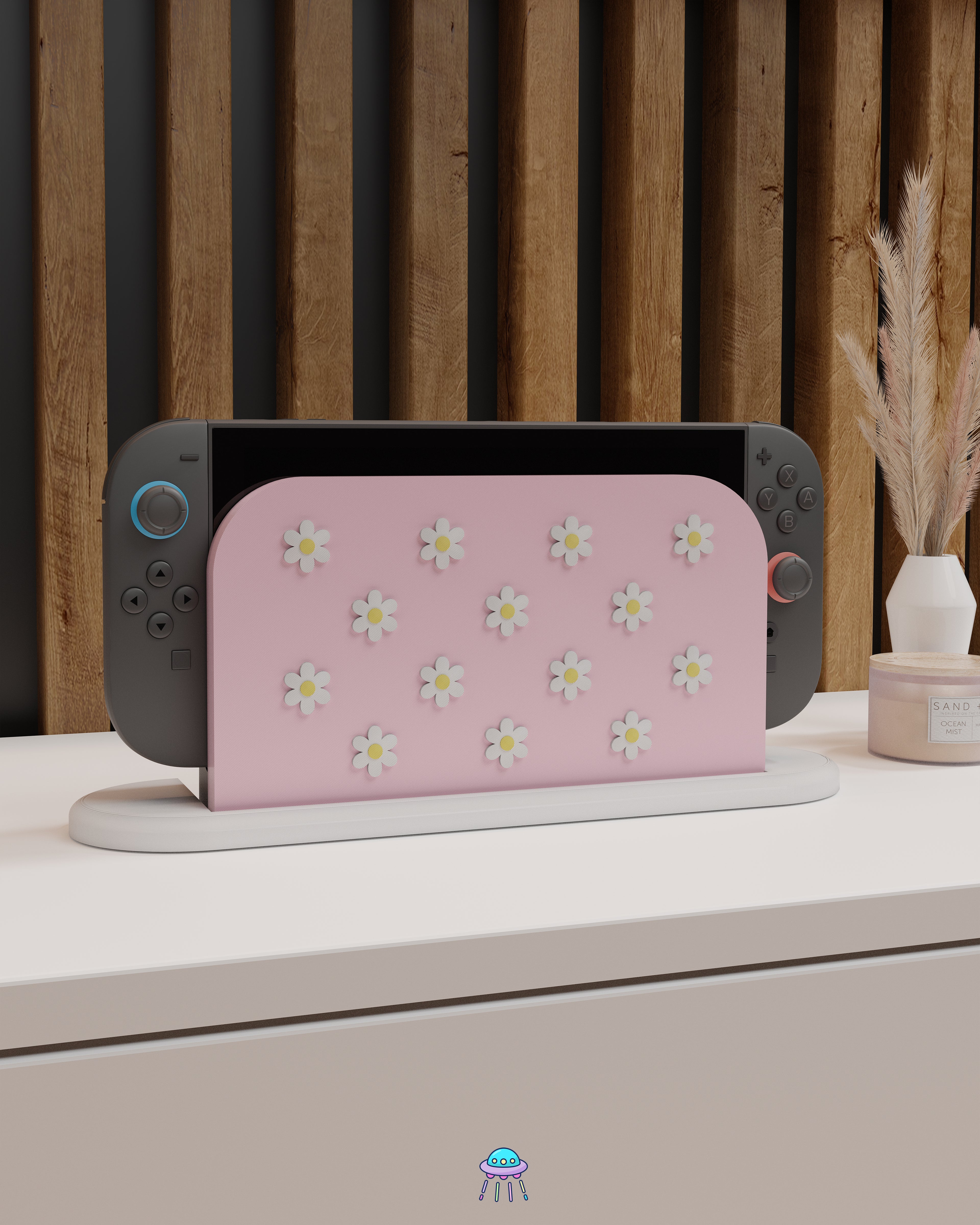 Daisy Dock Cover for Nintendo Switch 2 – Original Faceplate Design