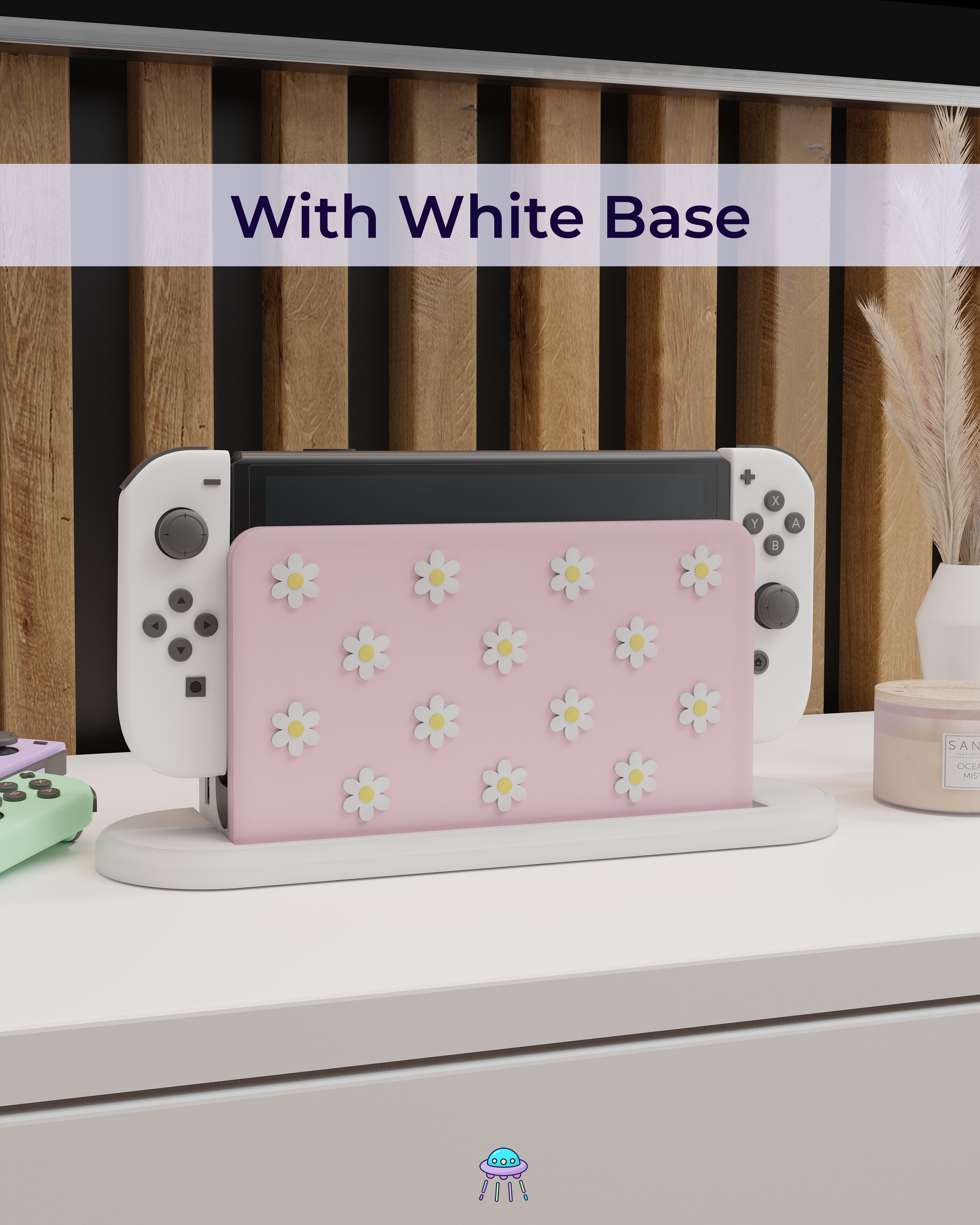 Daisy Dock Cover for Nintendo Switch – Original Faceplate Design