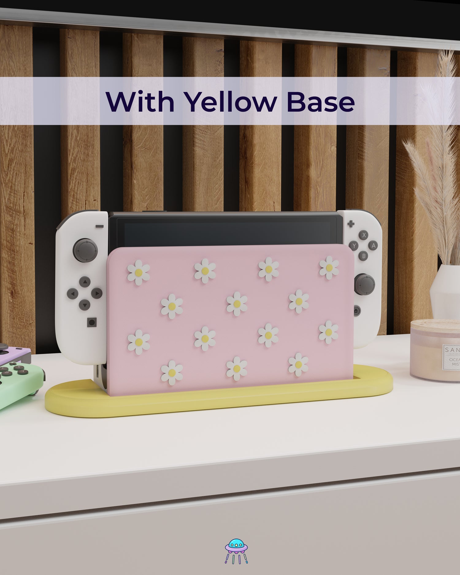 Daisy Dock Cover for Nintendo Switch – Original Faceplate Design