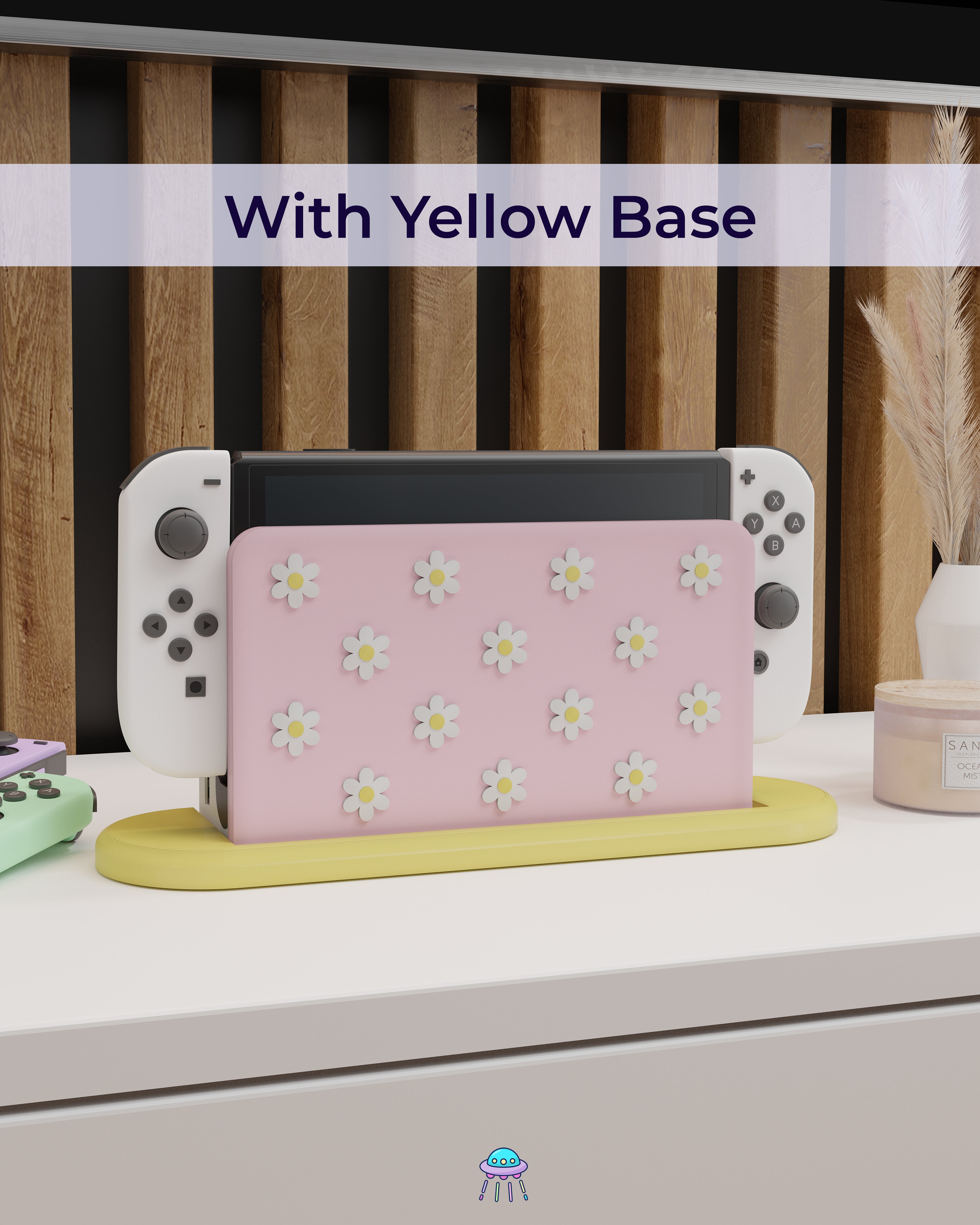 Daisy Dock Cover for Nintendo Switch – Original Faceplate Design