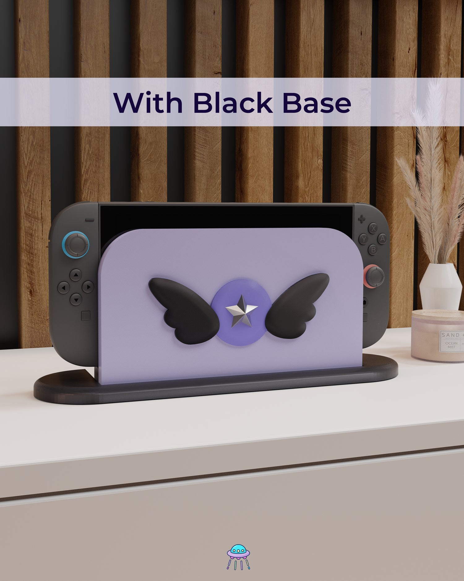 Dark Magic Dock Cover for Nintendo Switch 2 – Original Faceplate Design