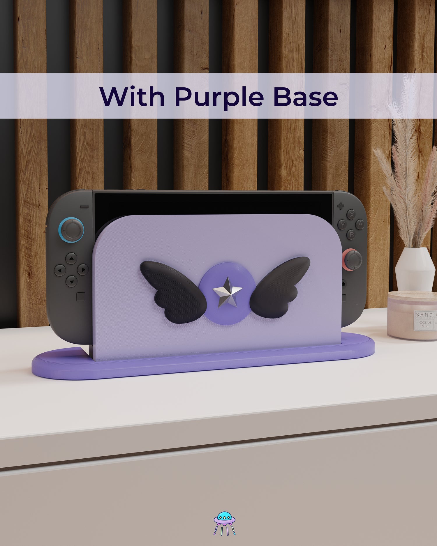 Dark Magic Dock Cover for Nintendo Switch 2 – Original Faceplate Design