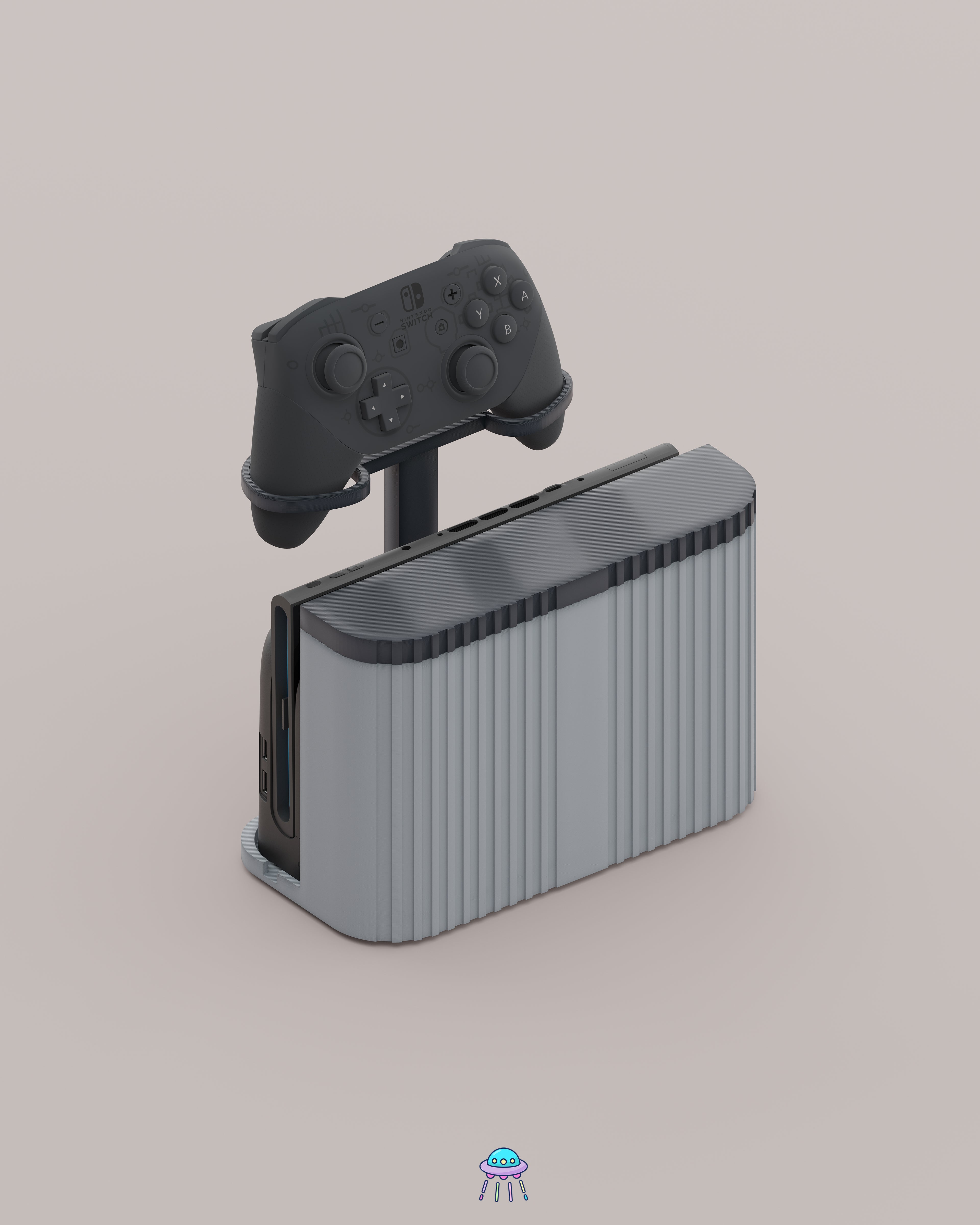 Docki - Nintendo Switch 2 Dock Cover With Storage