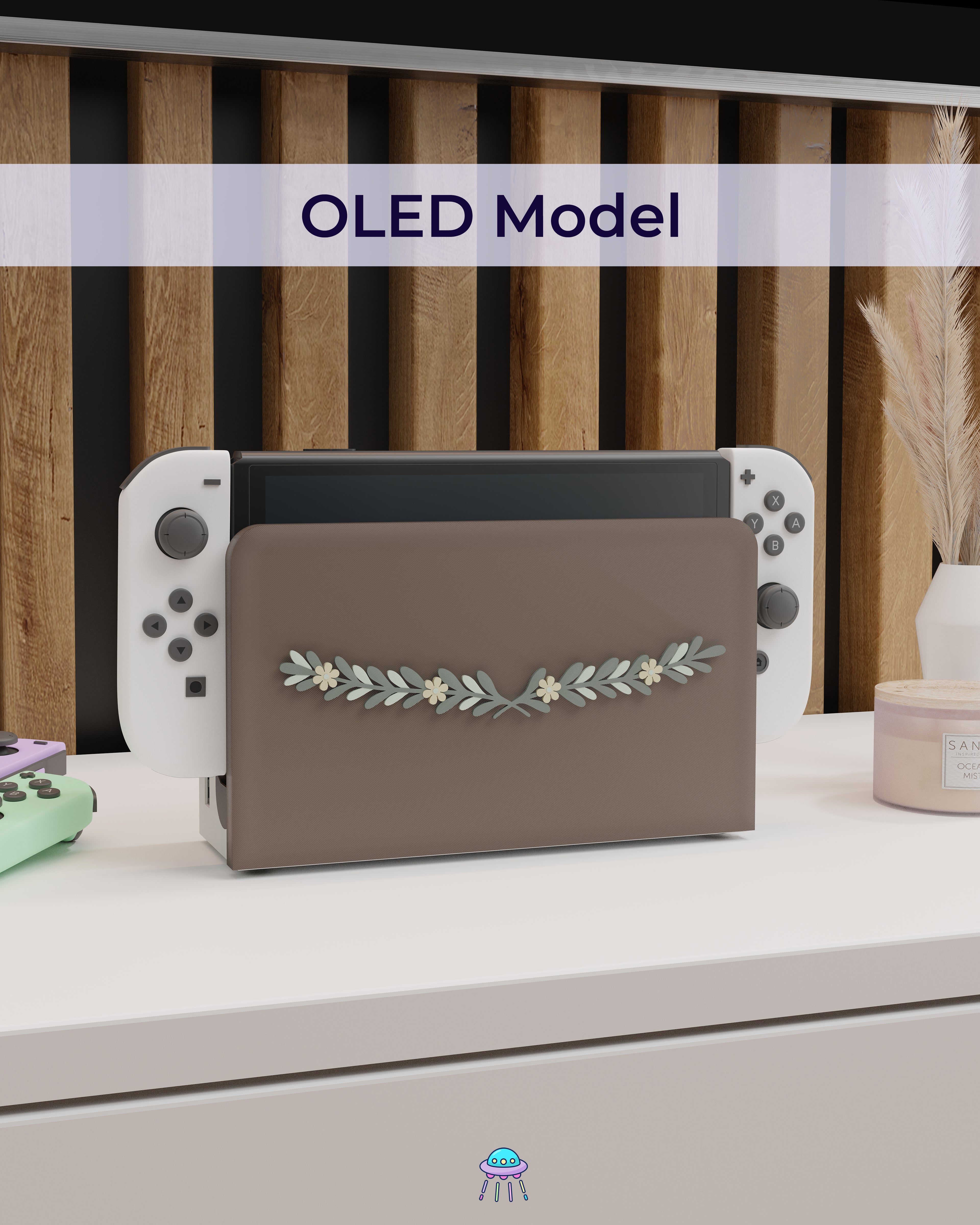 Fawn Cover for Nintendo Switch – Original Faceplate Design