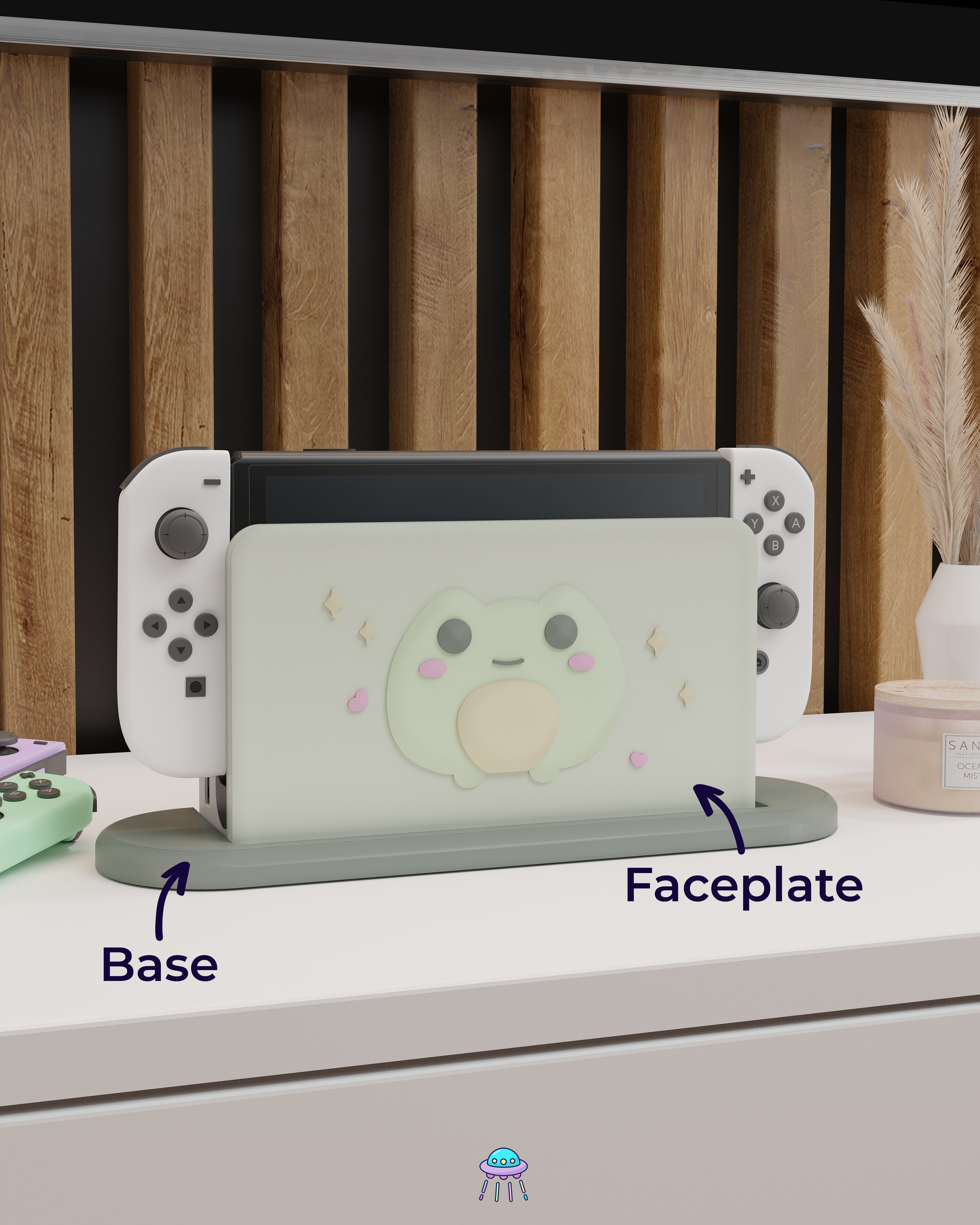 Froggy Cover for Nintendo Switch – Original Faceplate Design