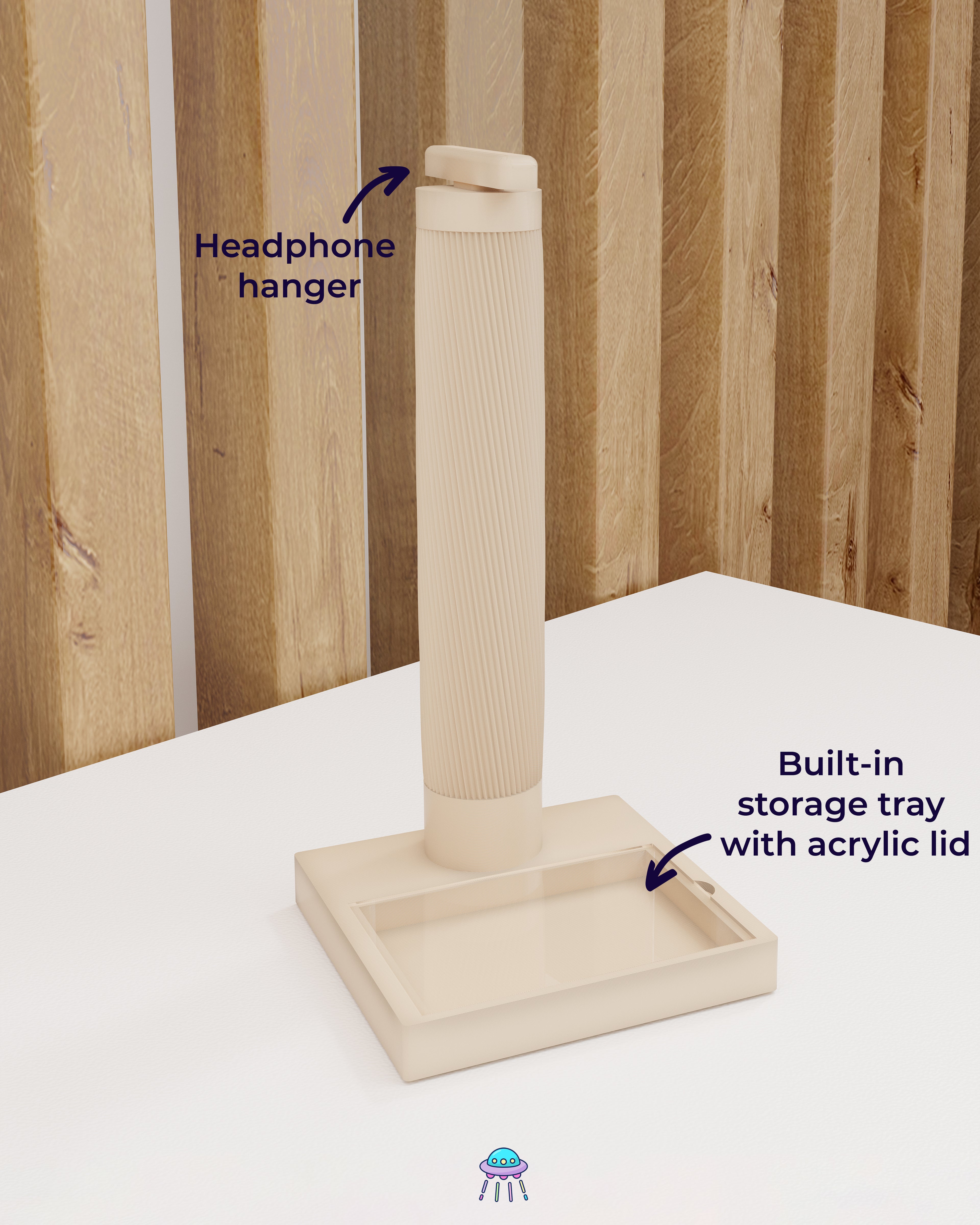 Cradle Headphone Stand - In Stock