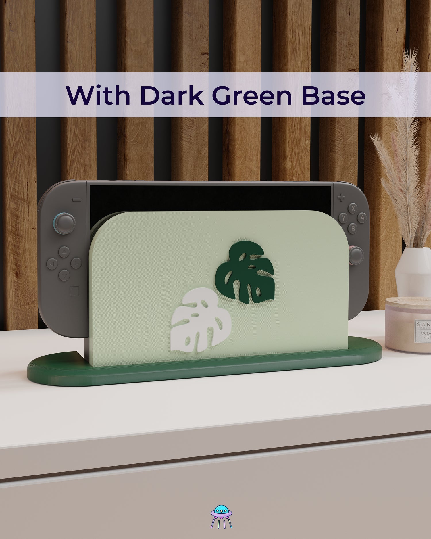 Leafy Dock Cover for Nintendo Switch 2 – Original Faceplate Design