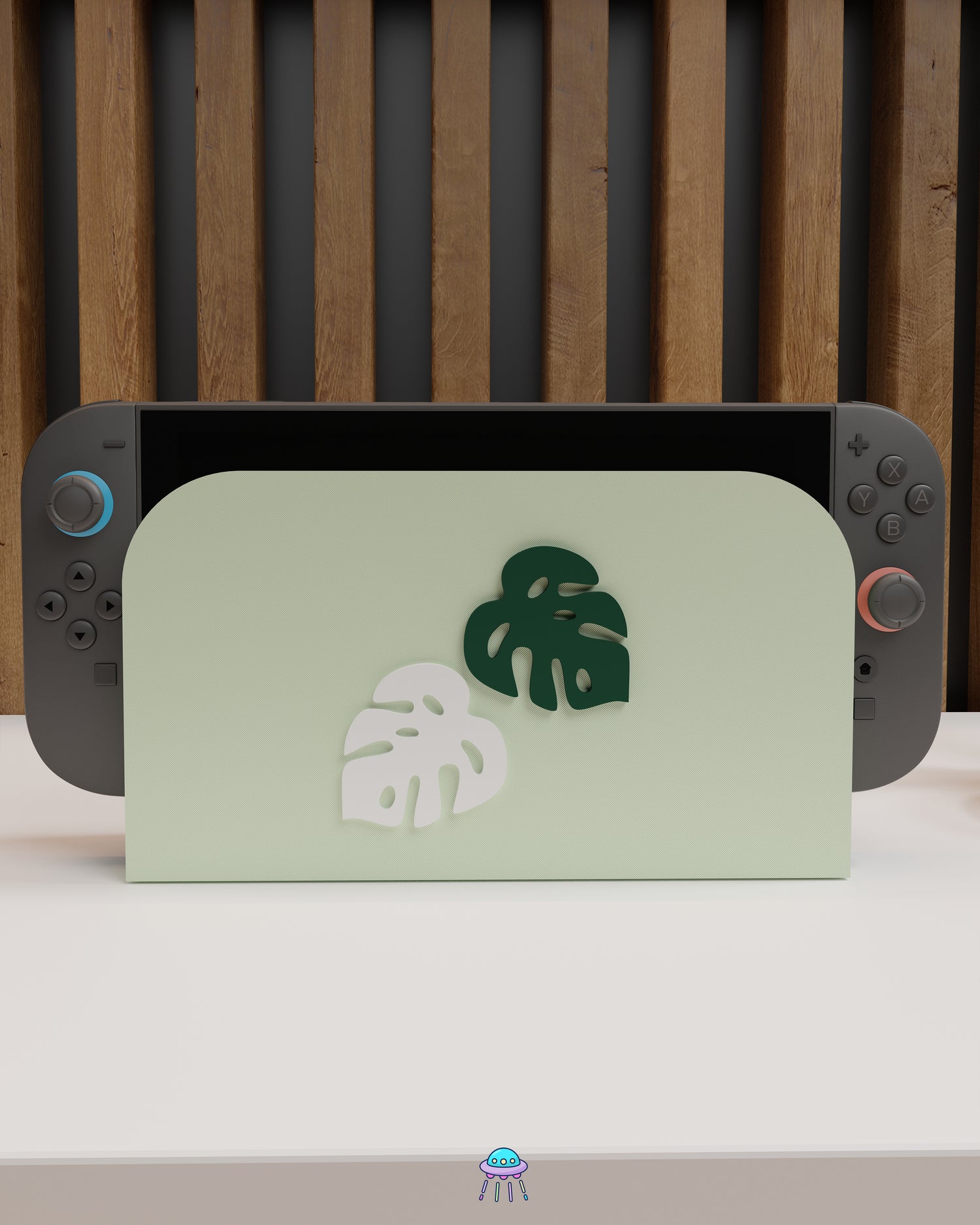 Leafy Dock Cover for Nintendo Switch 2 – Original Faceplate Design