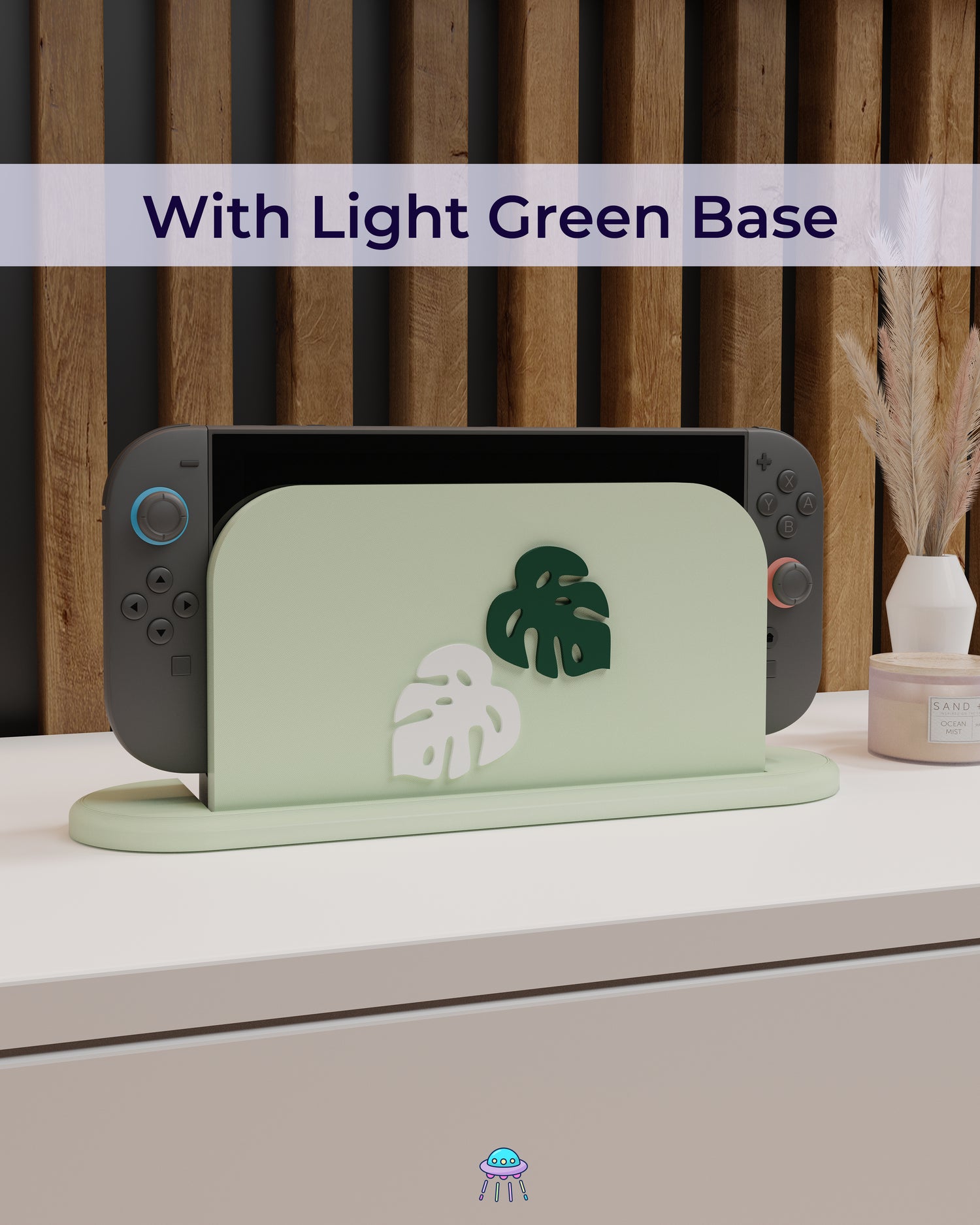 Leafy Dock Cover for Nintendo Switch 2 – Original Faceplate Design