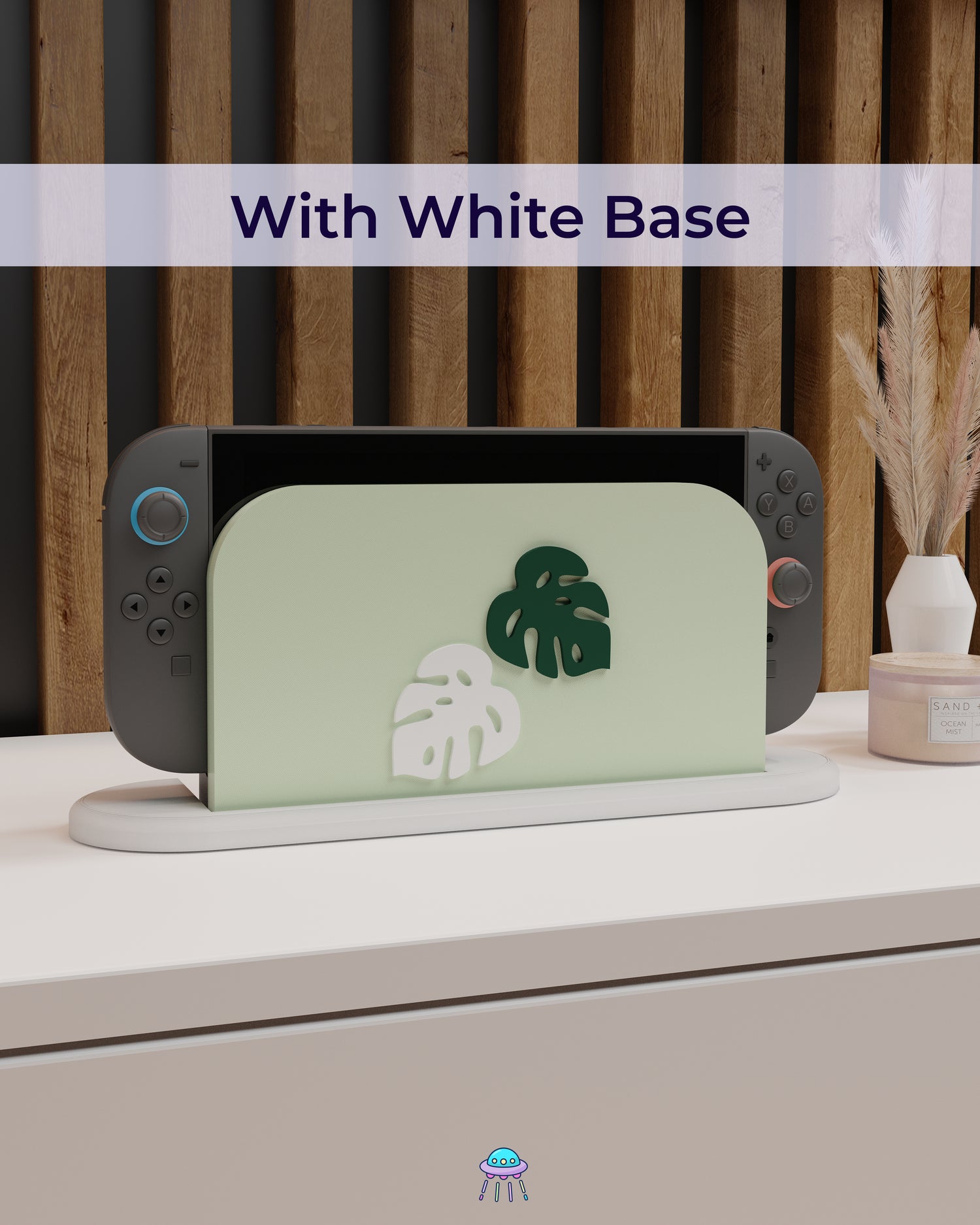 Leafy Dock Cover for Nintendo Switch 2 – Original Faceplate Design