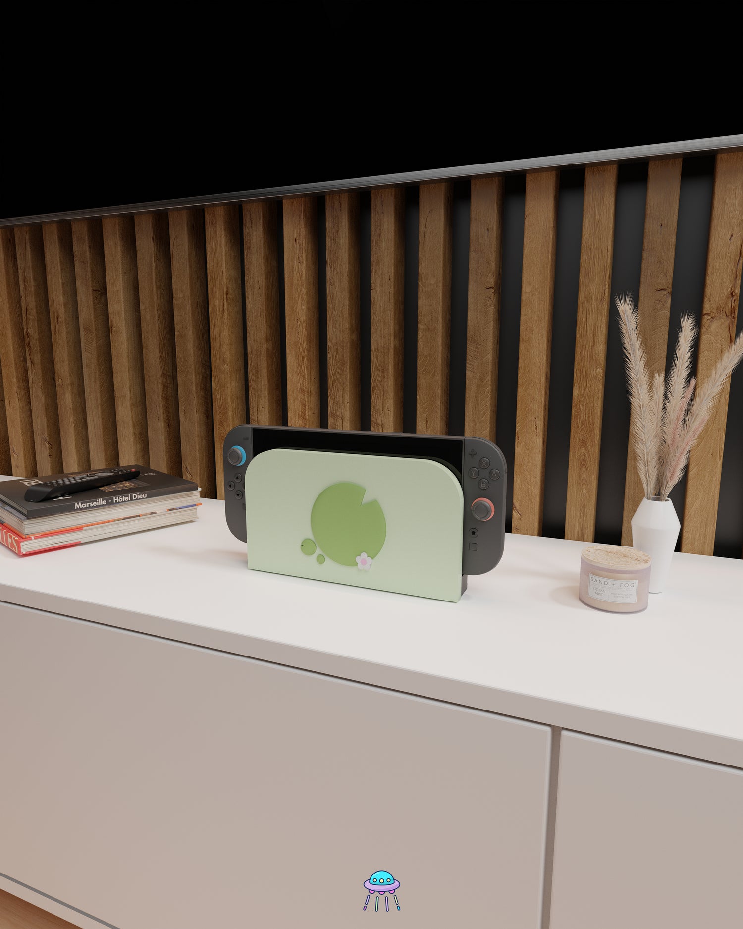 Lily Pad Dock Cover for Nintendo Switch 2 – Original Faceplate Design