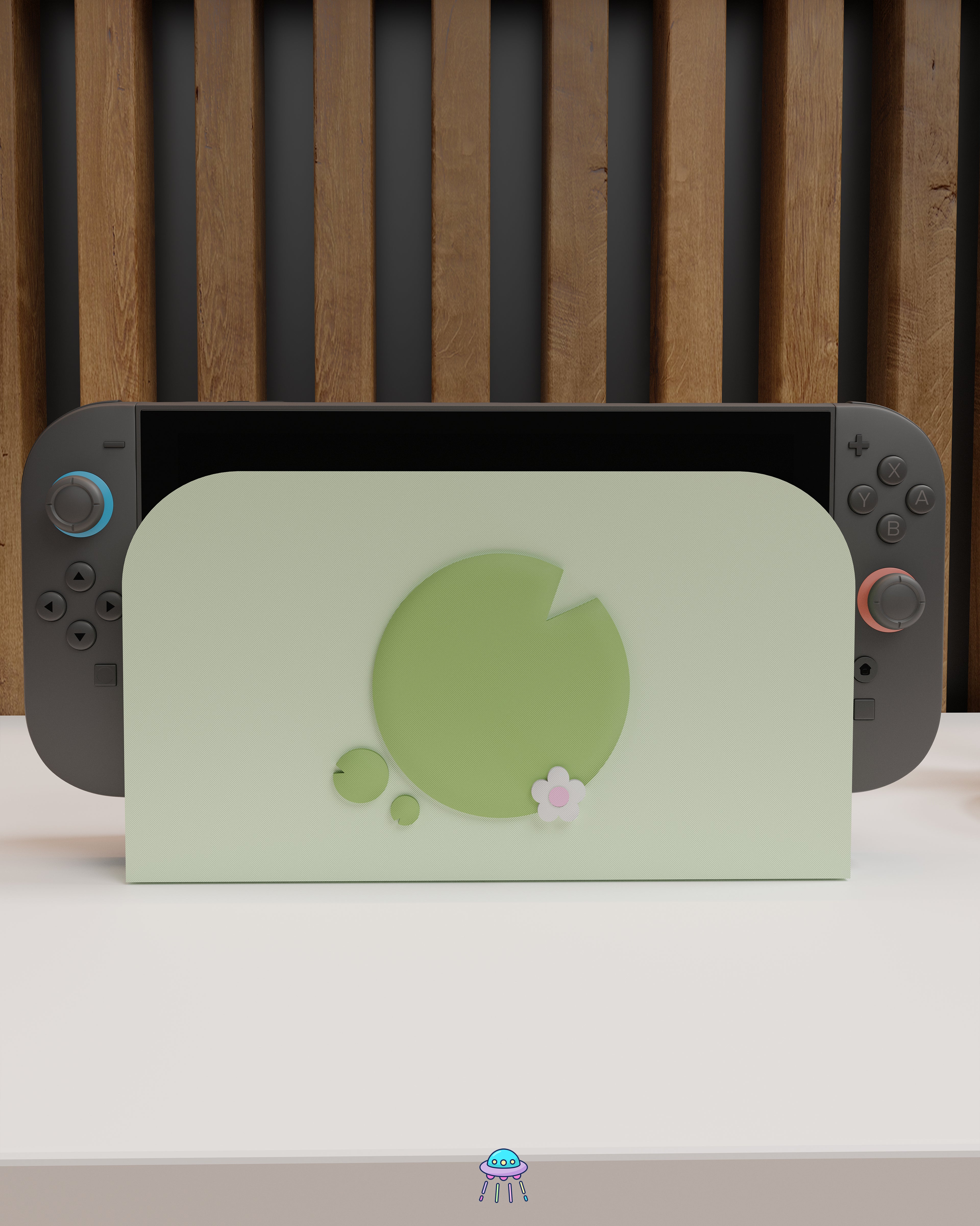 Lily Pad Dock Cover for Nintendo Switch 2 – Original Faceplate Design