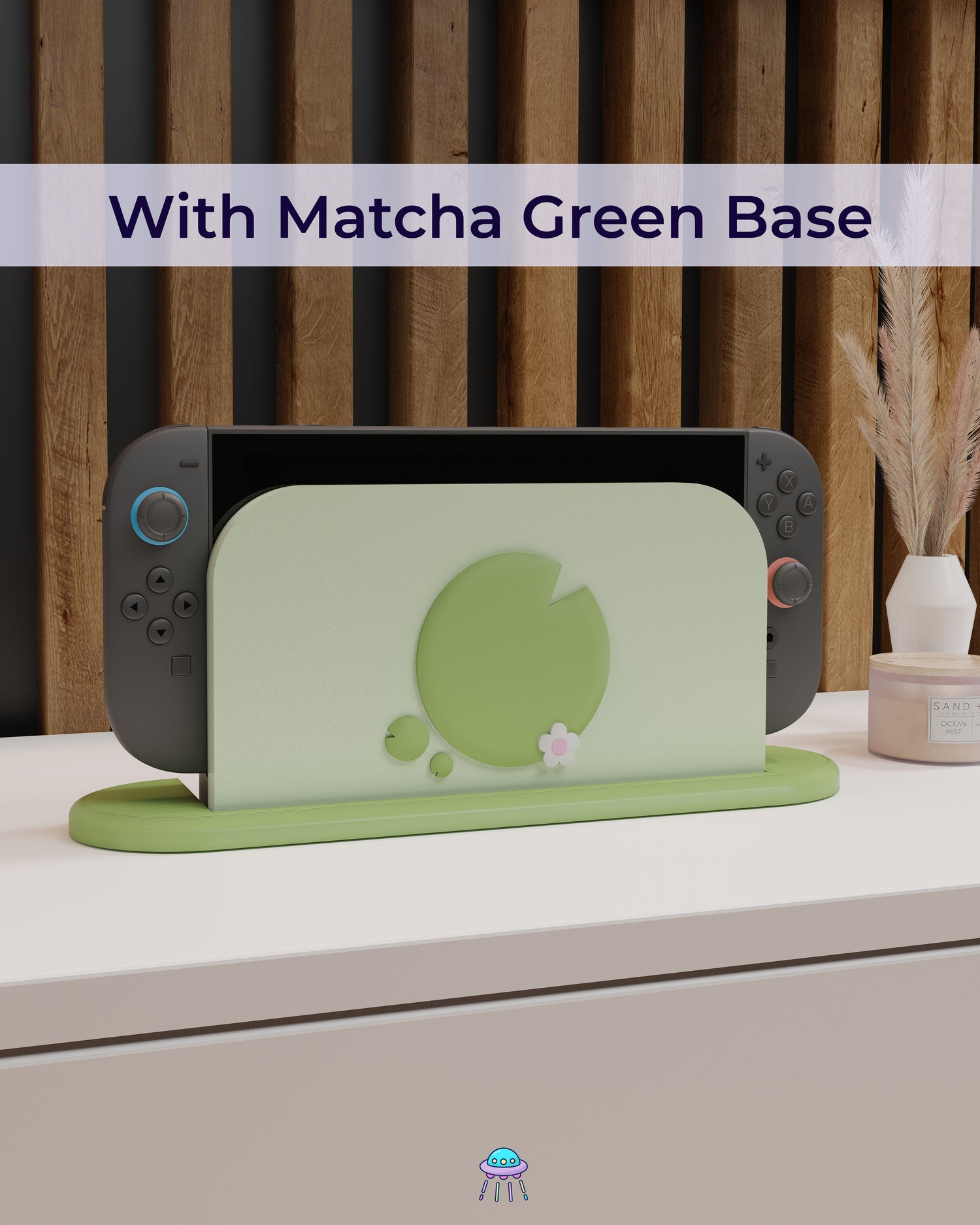 Lily Pad Dock Cover for Nintendo Switch 2 – Original Faceplate Design