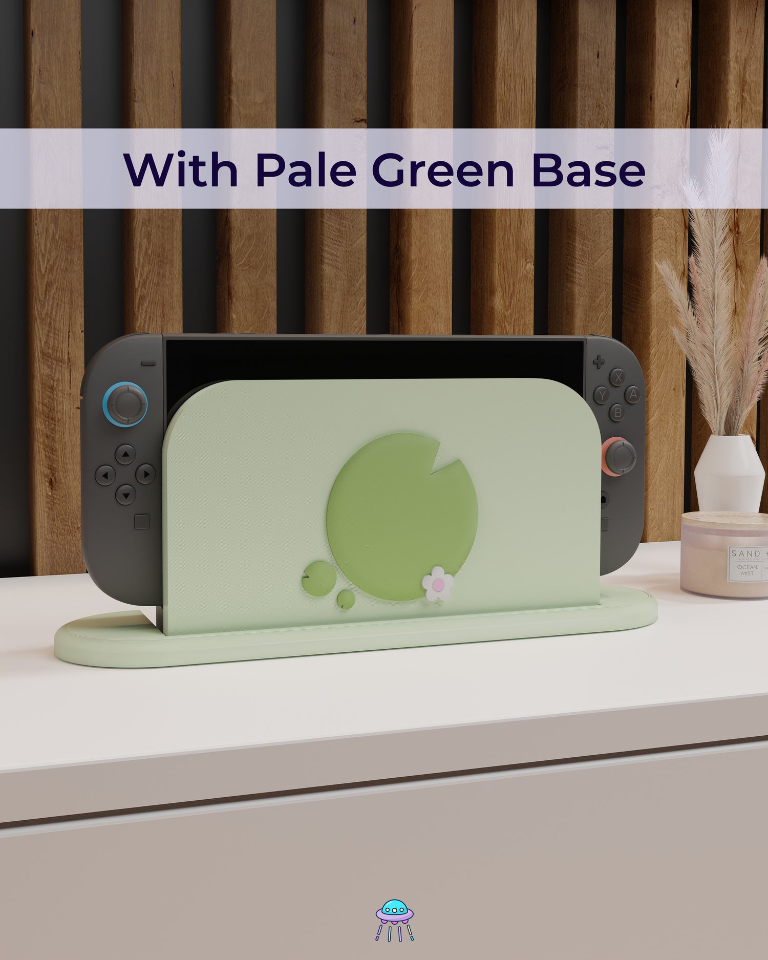 Lily Pad Dock Cover for Nintendo Switch 2 – Original Faceplate Design