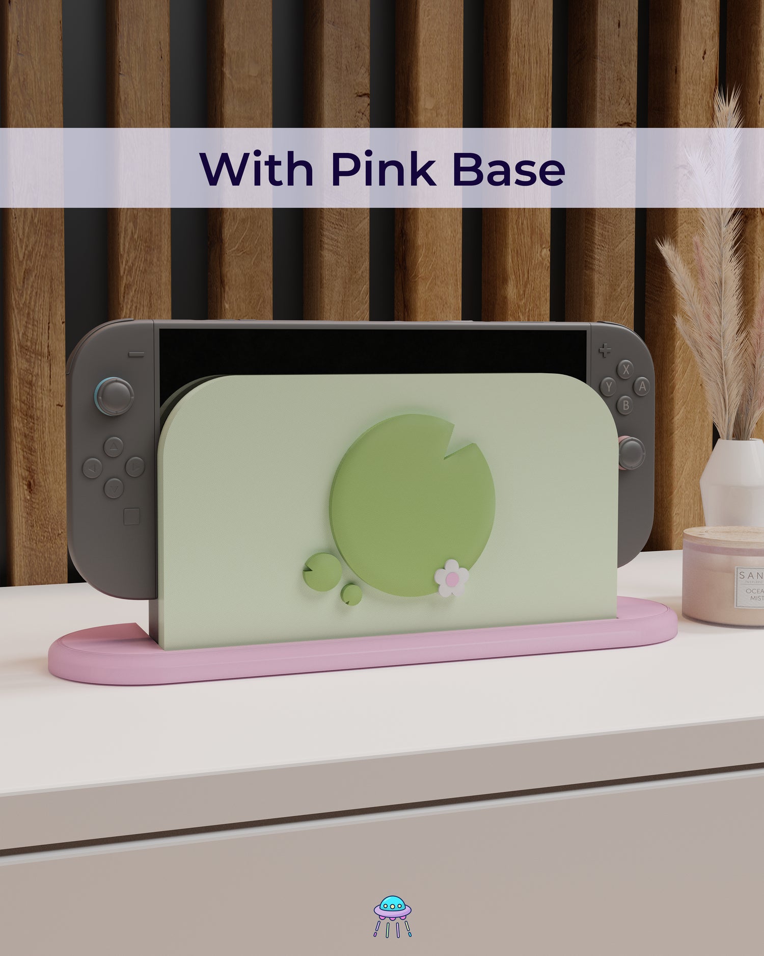 Lily Pad Dock Cover for Nintendo Switch 2 – Original Faceplate Design