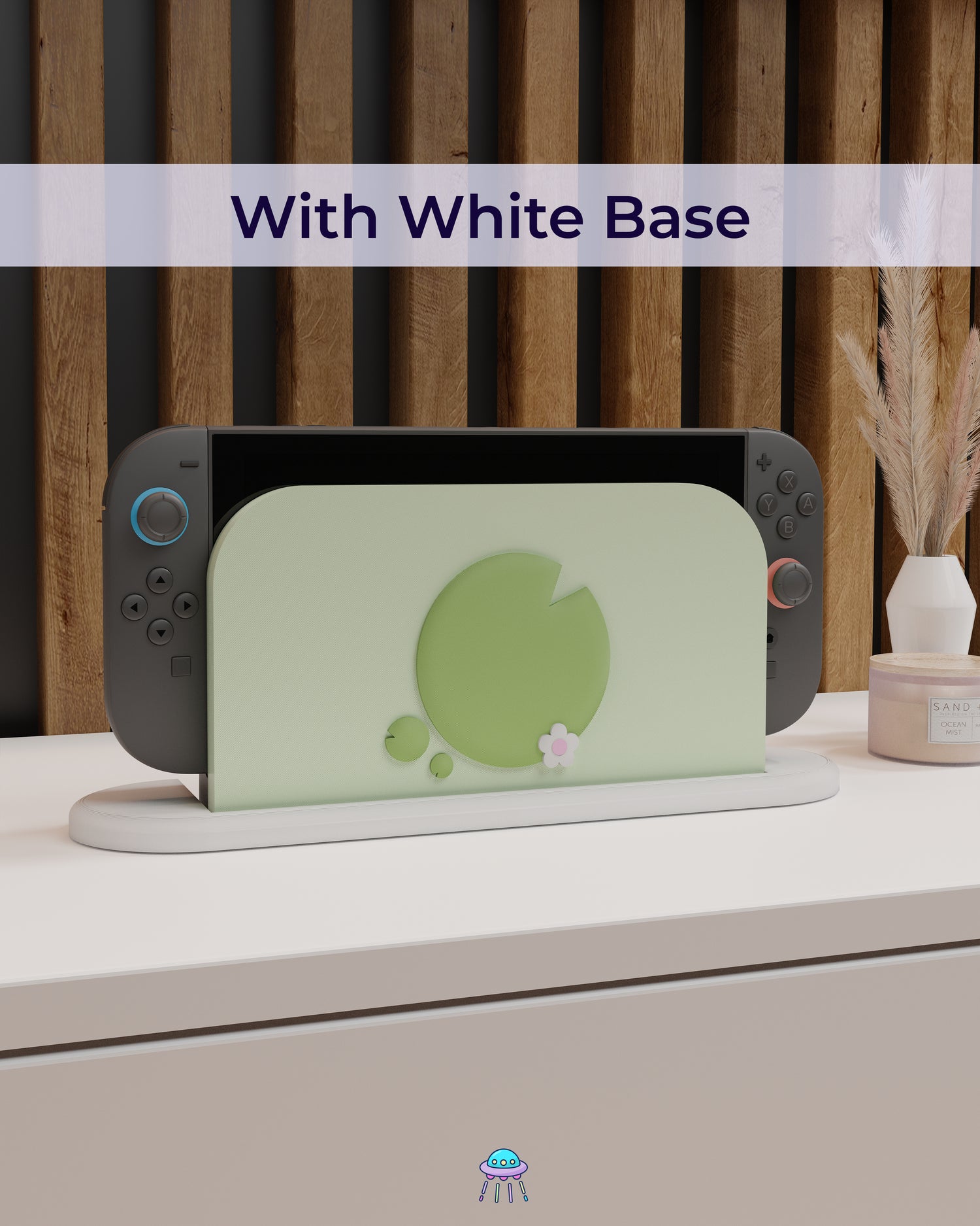 Lily Pad Dock Cover for Nintendo Switch 2 – Original Faceplate Design