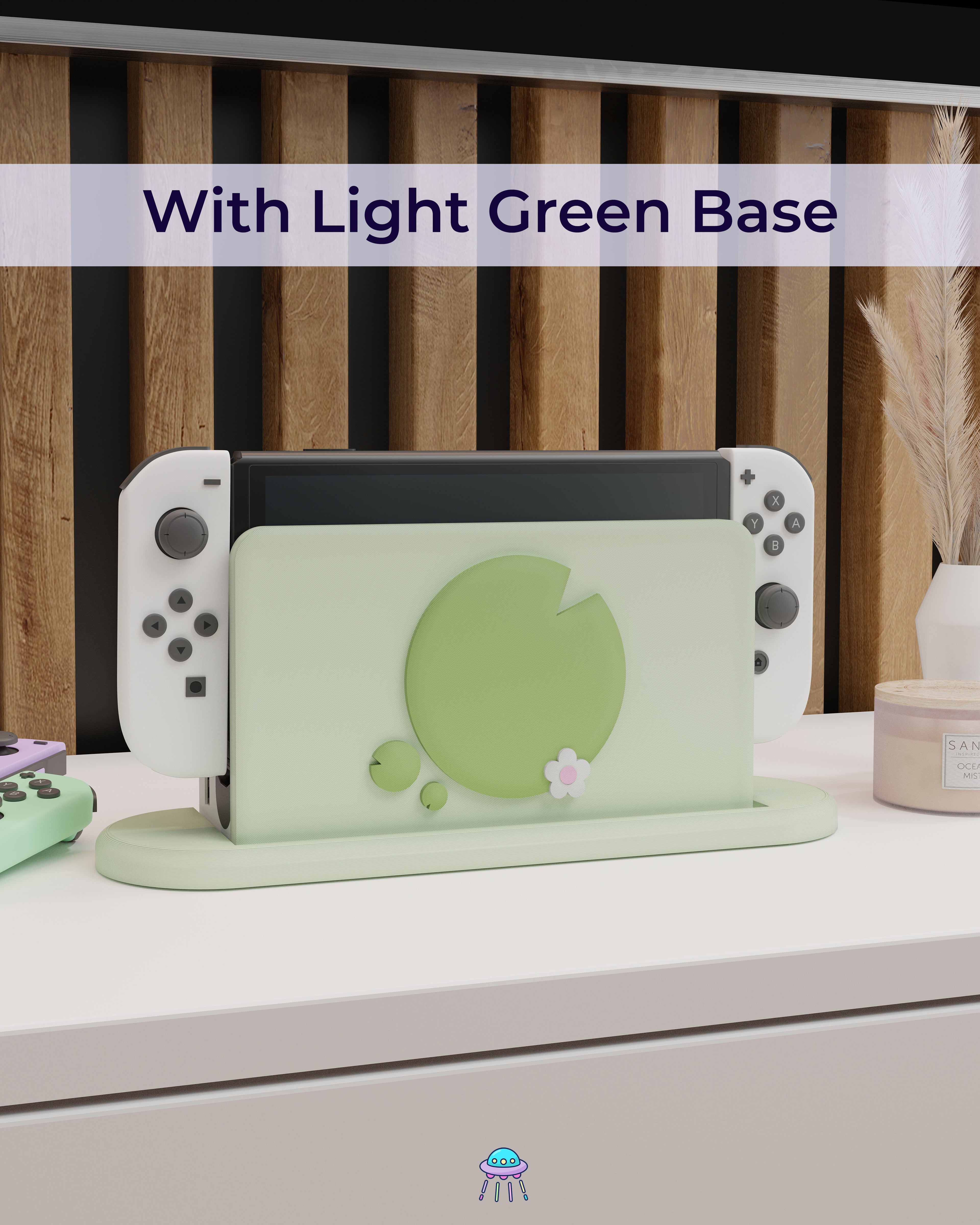 Lily Pad Dock Cover for Nintendo Switch – Original Faceplate Design