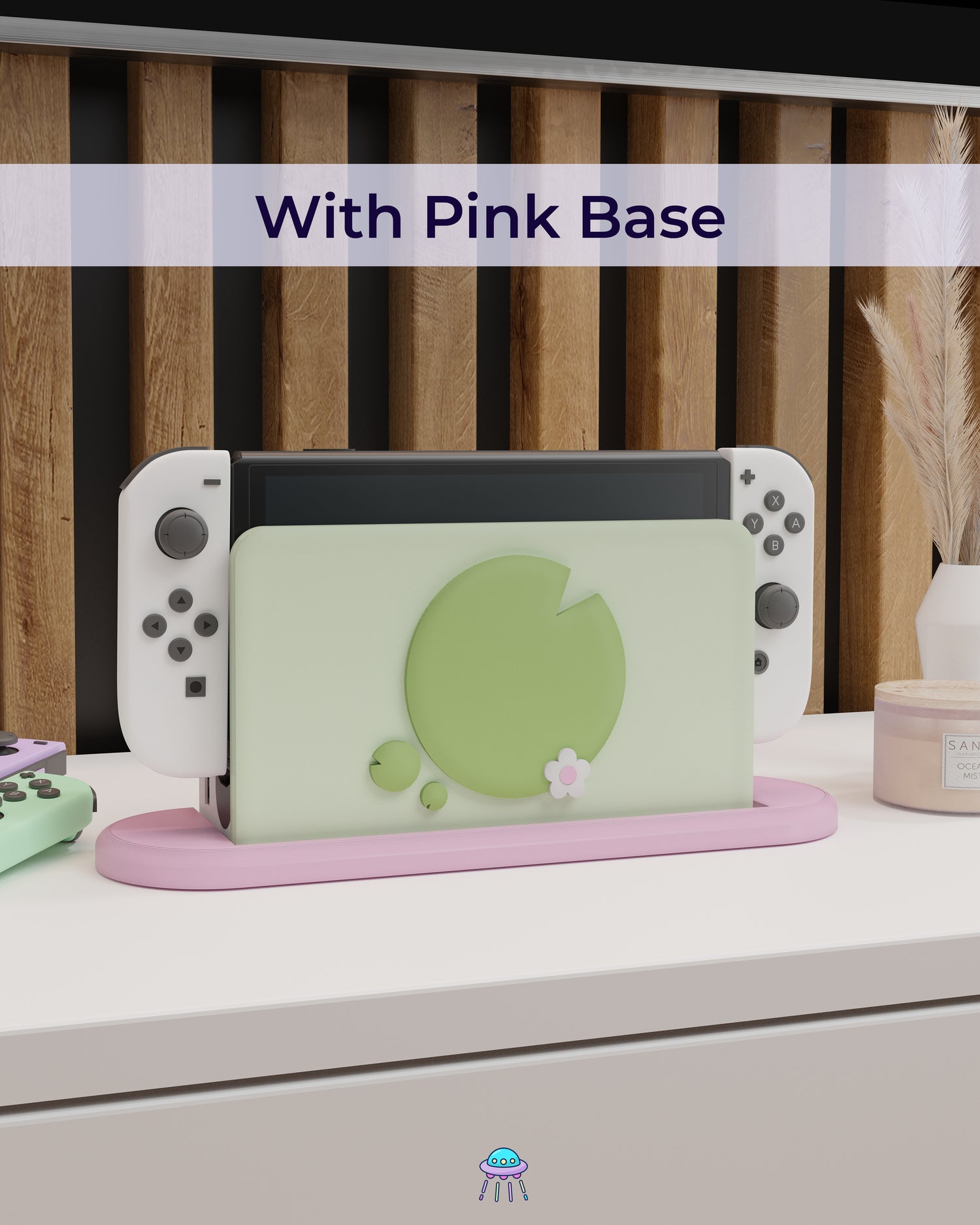 Lily Pad Dock Cover for Nintendo Switch – Original Faceplate Design