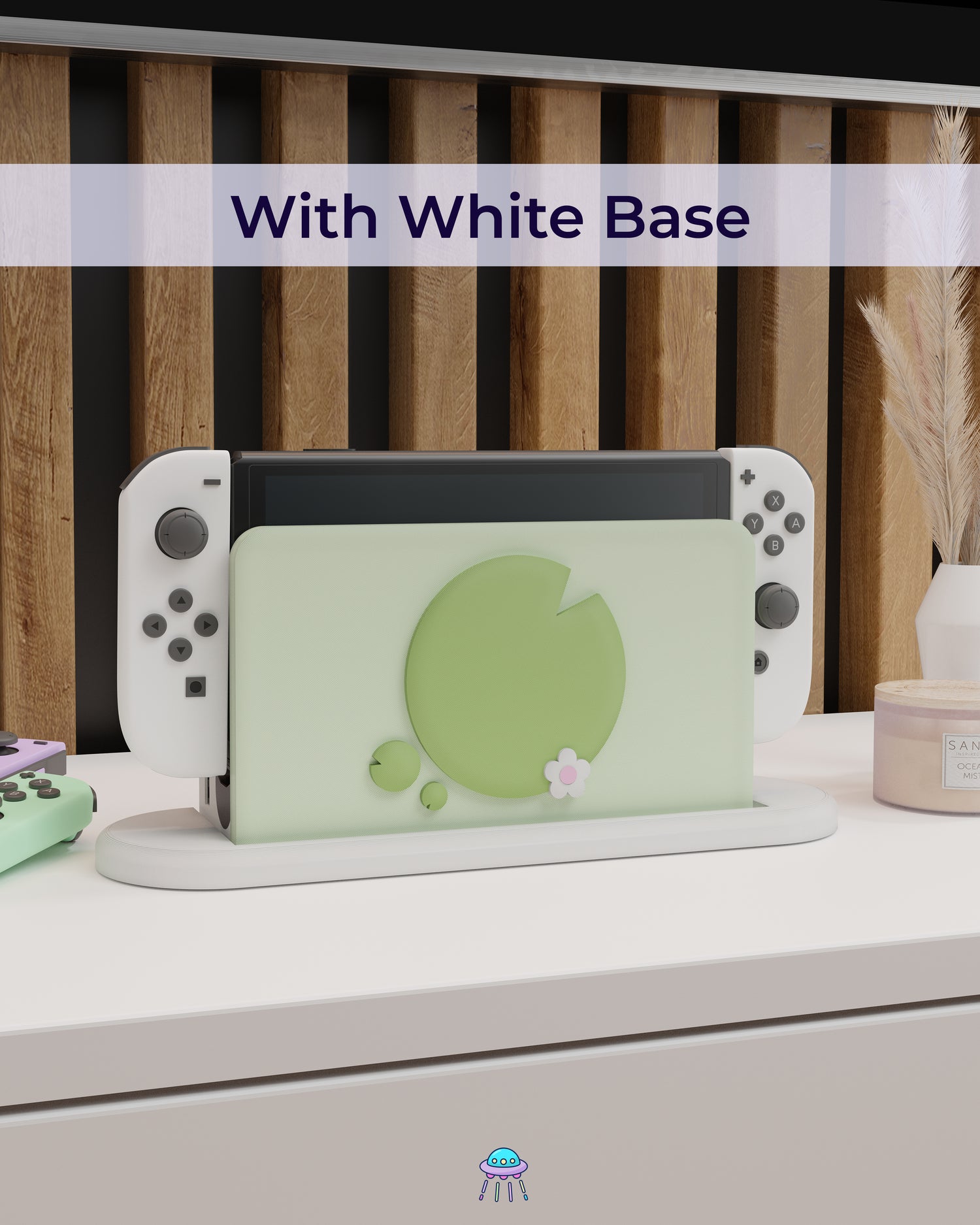Lily Pad Dock Cover for Nintendo Switch – Original Faceplate Design