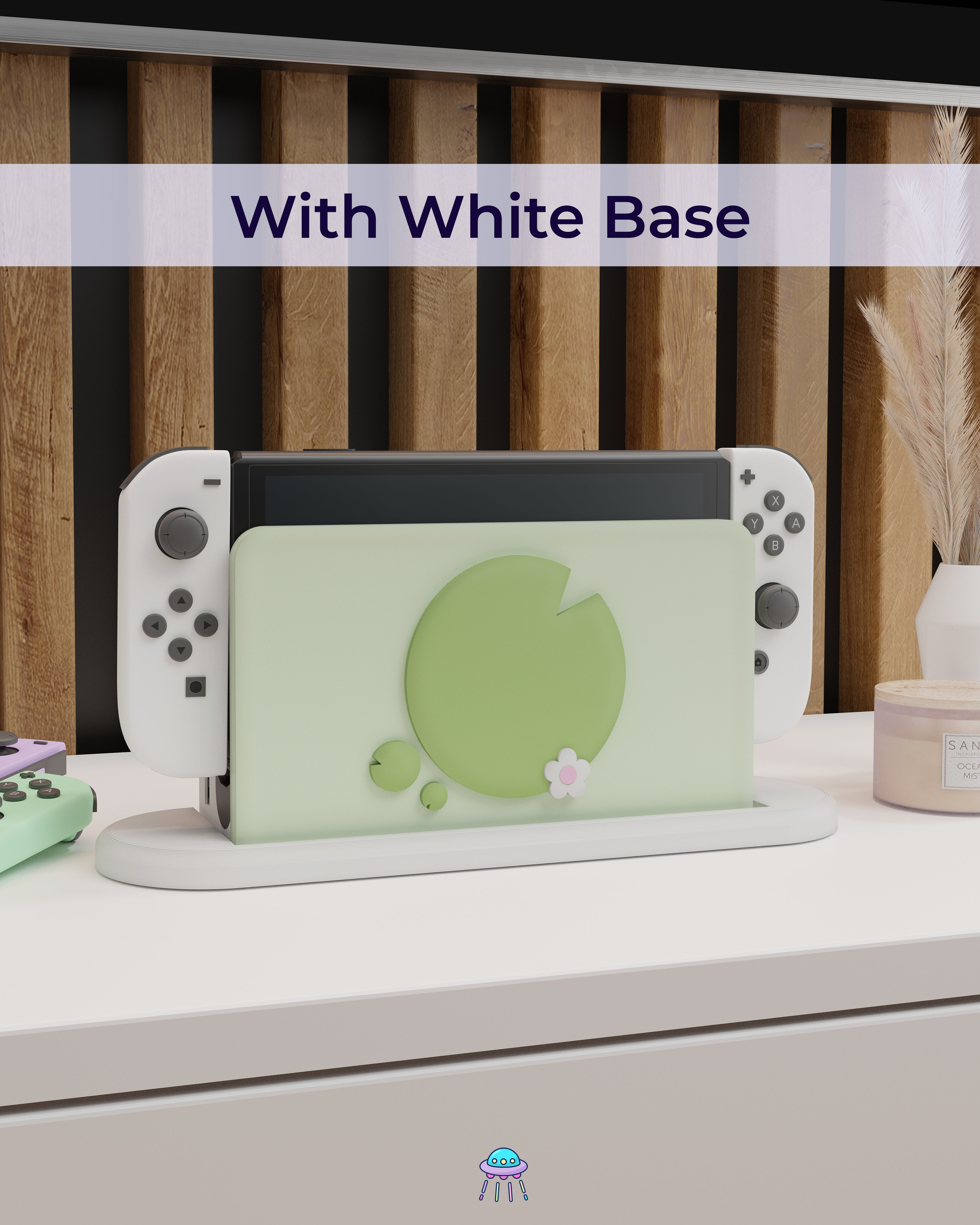 Lily Pad Dock Cover for Nintendo Switch – Original Faceplate Design