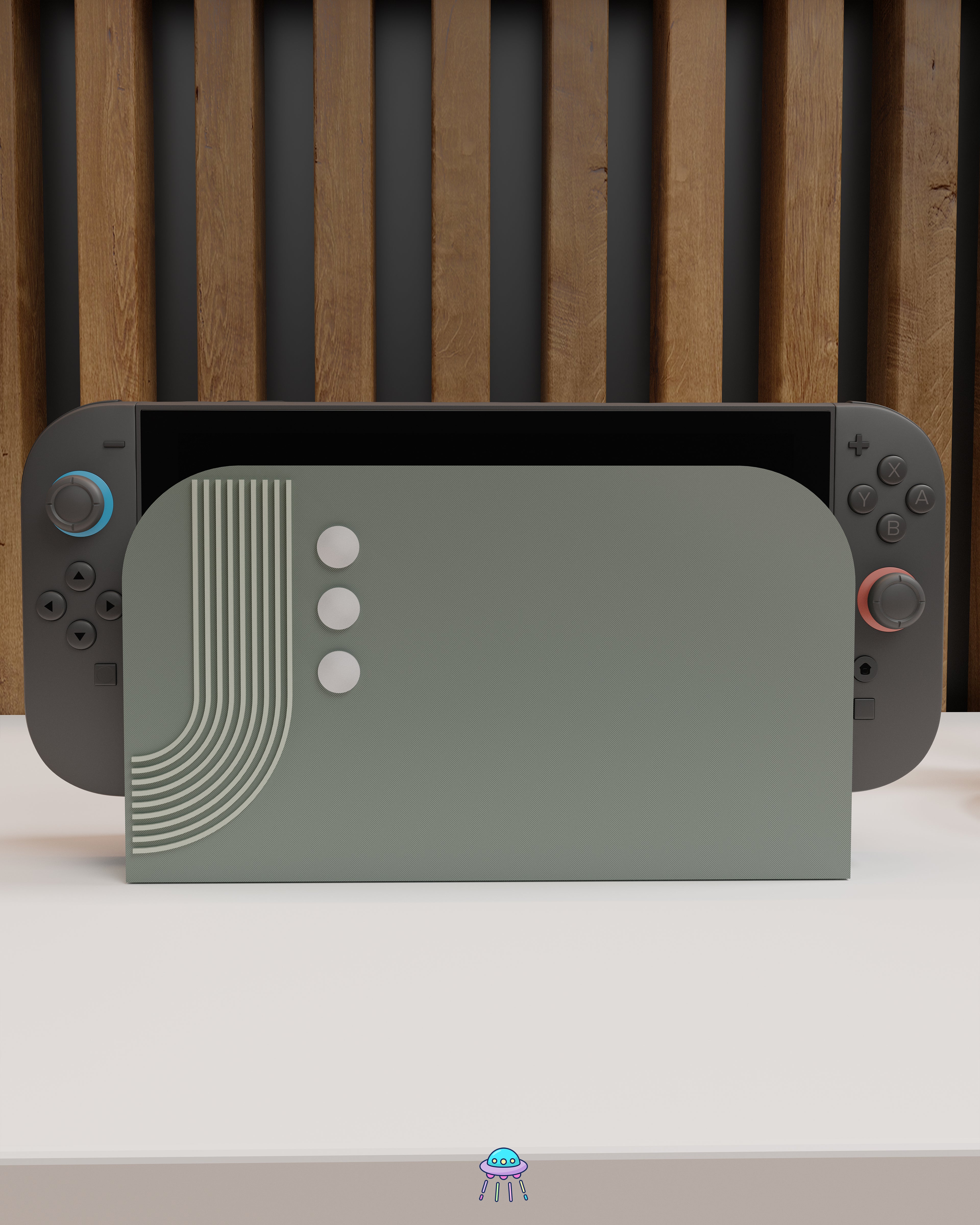 Neo Circuit Dock Cover for Nintendo Switch 2 – Original Faceplate Design