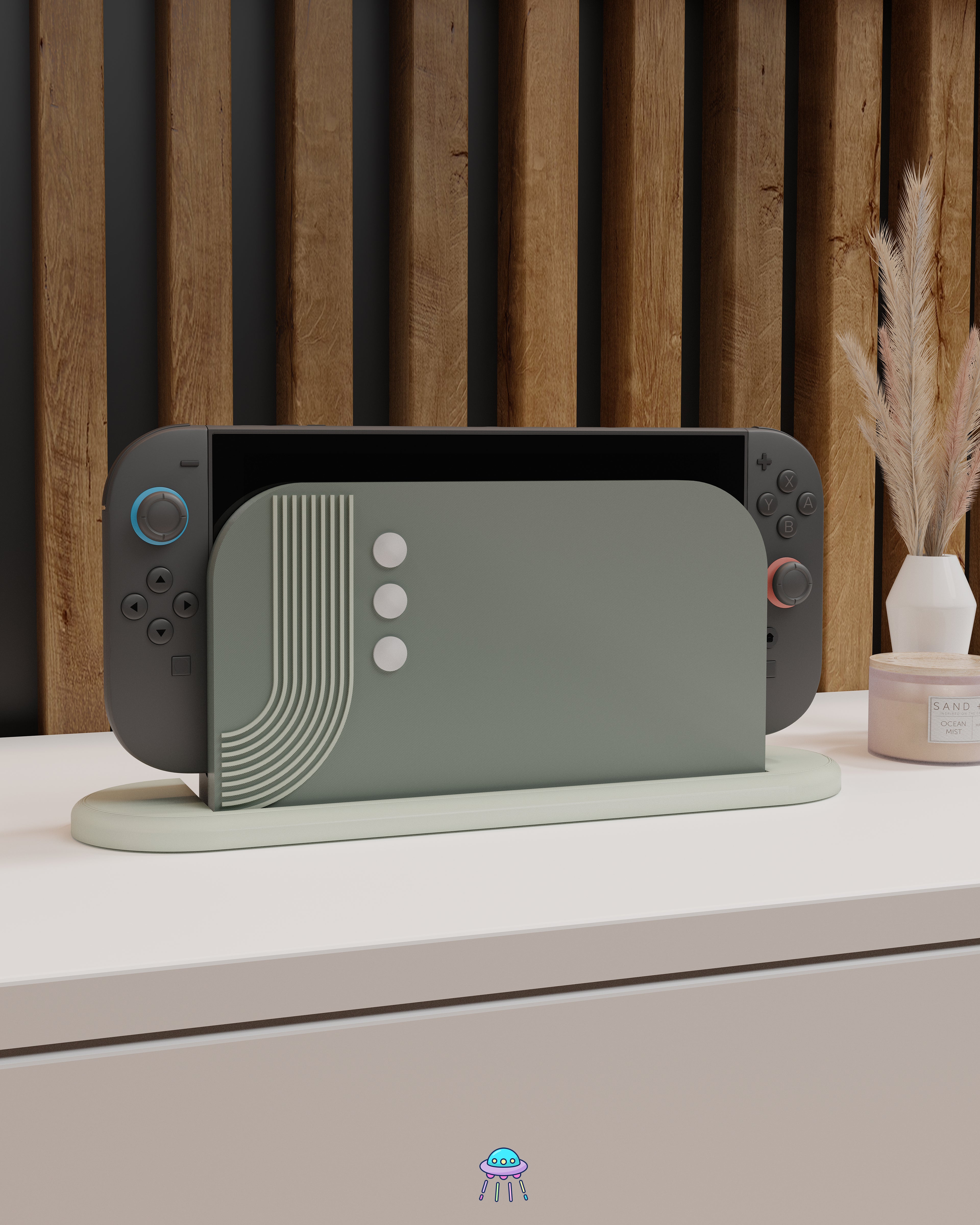 Neo Circuit Dock Cover for Nintendo Switch 2 – Original Faceplate Design