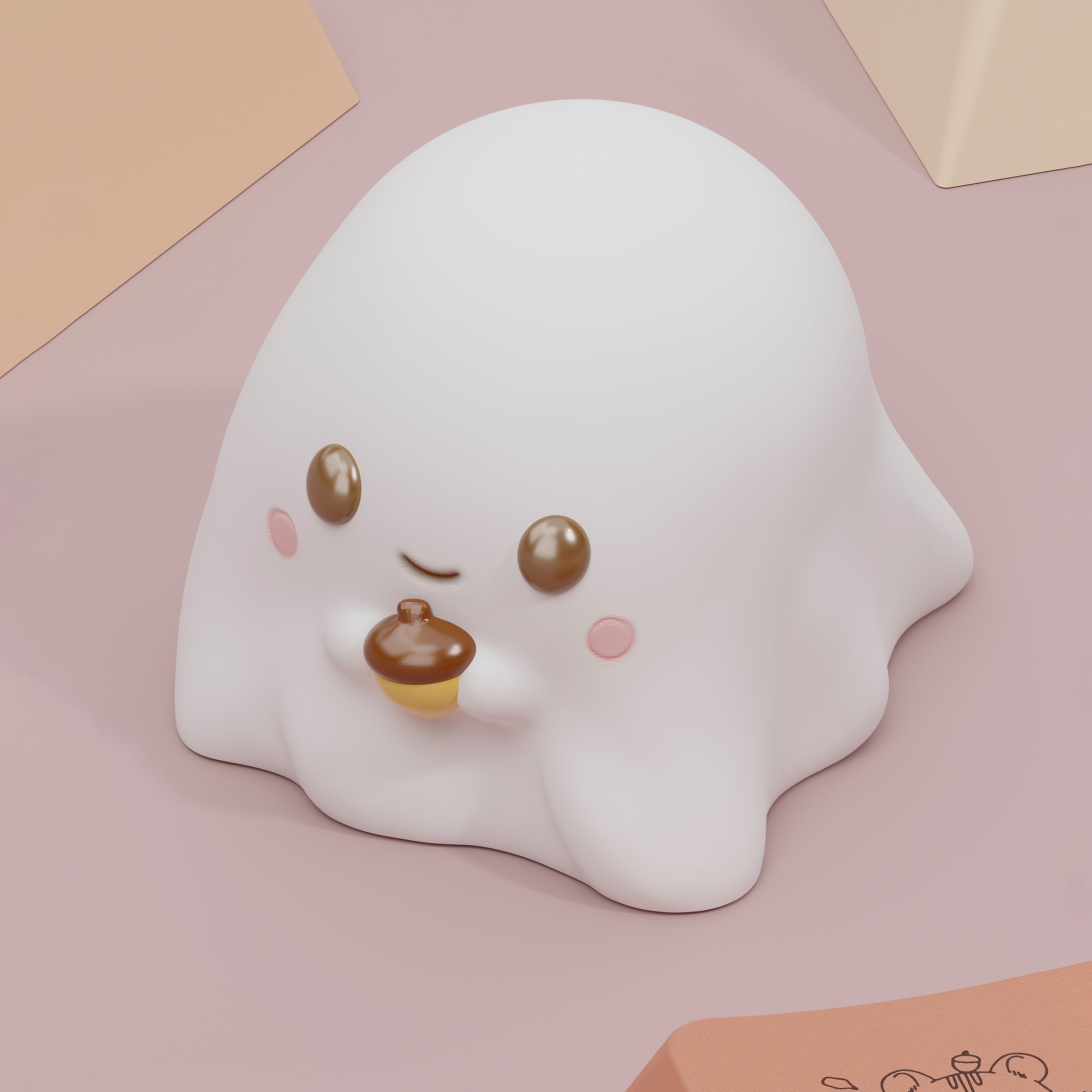 Lolicaps x Last Leaf Resin Artisan Keycap