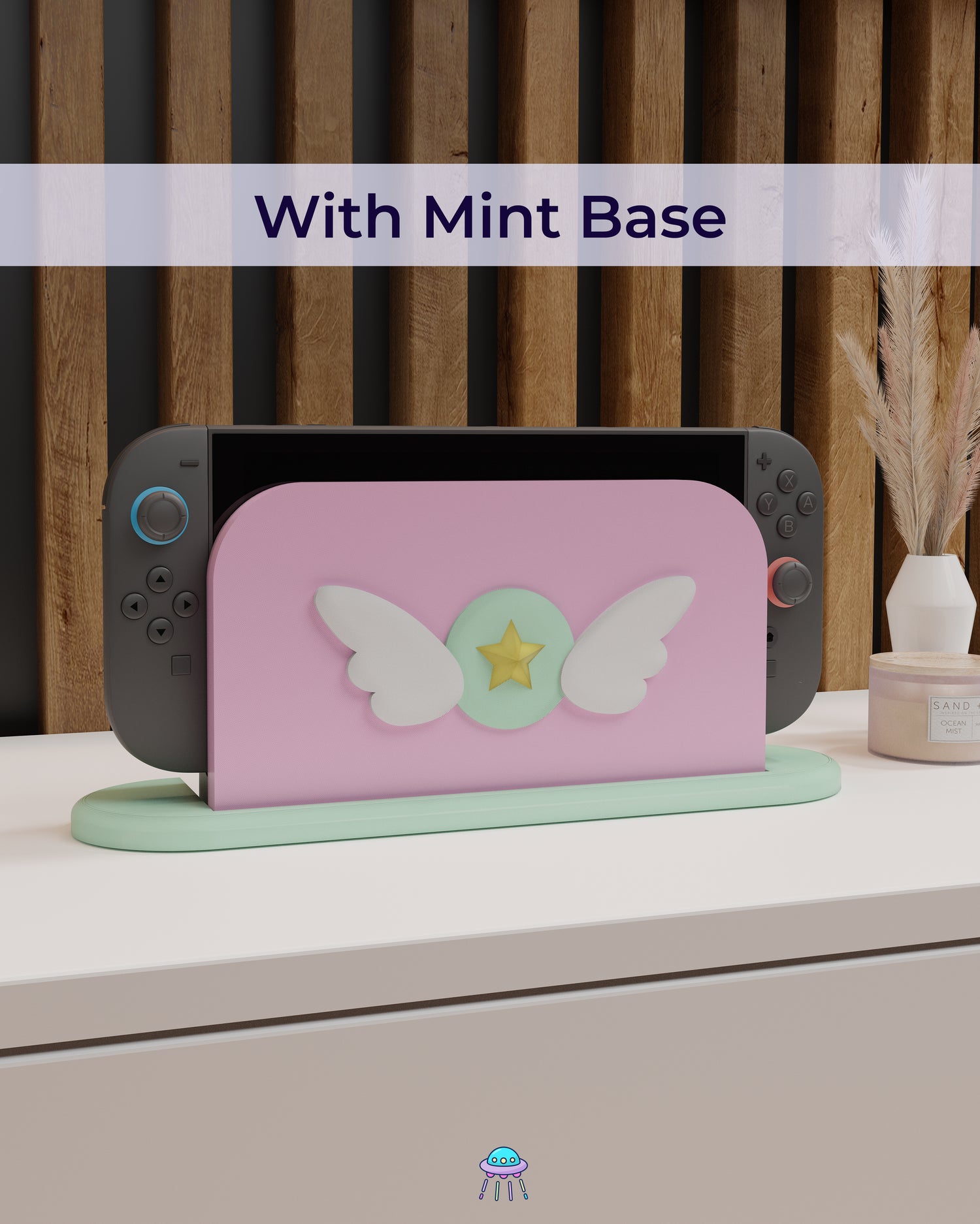 Magical Girl Dock Cover for Nintendo Switch 2 – Original Faceplate Design