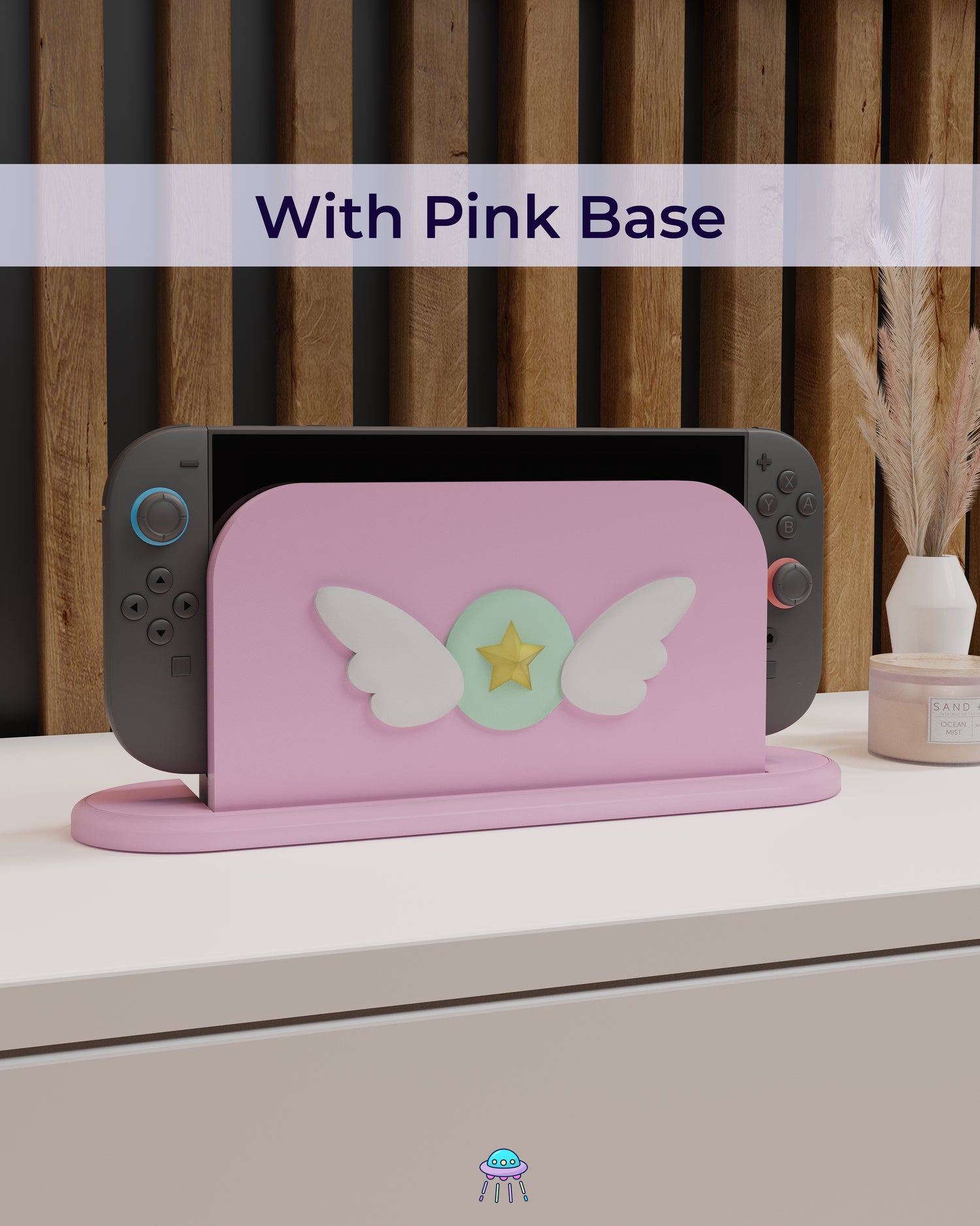 Magical Girl Dock Cover for Nintendo Switch 2 – Original Faceplate Design