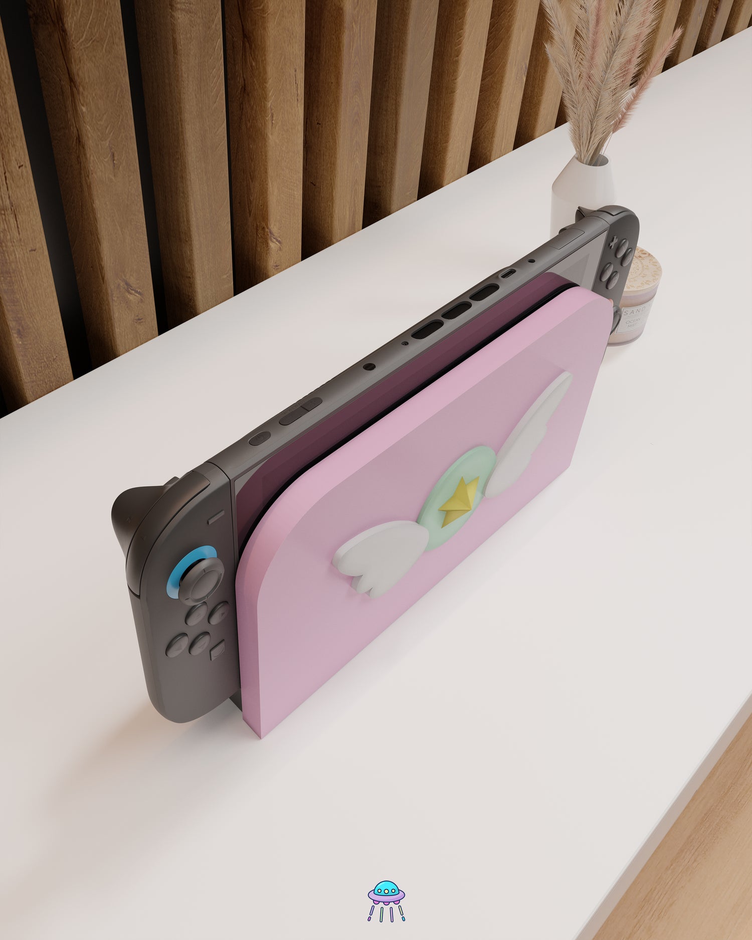 Magical Girl Dock Cover for Nintendo Switch 2 – Original Faceplate Design