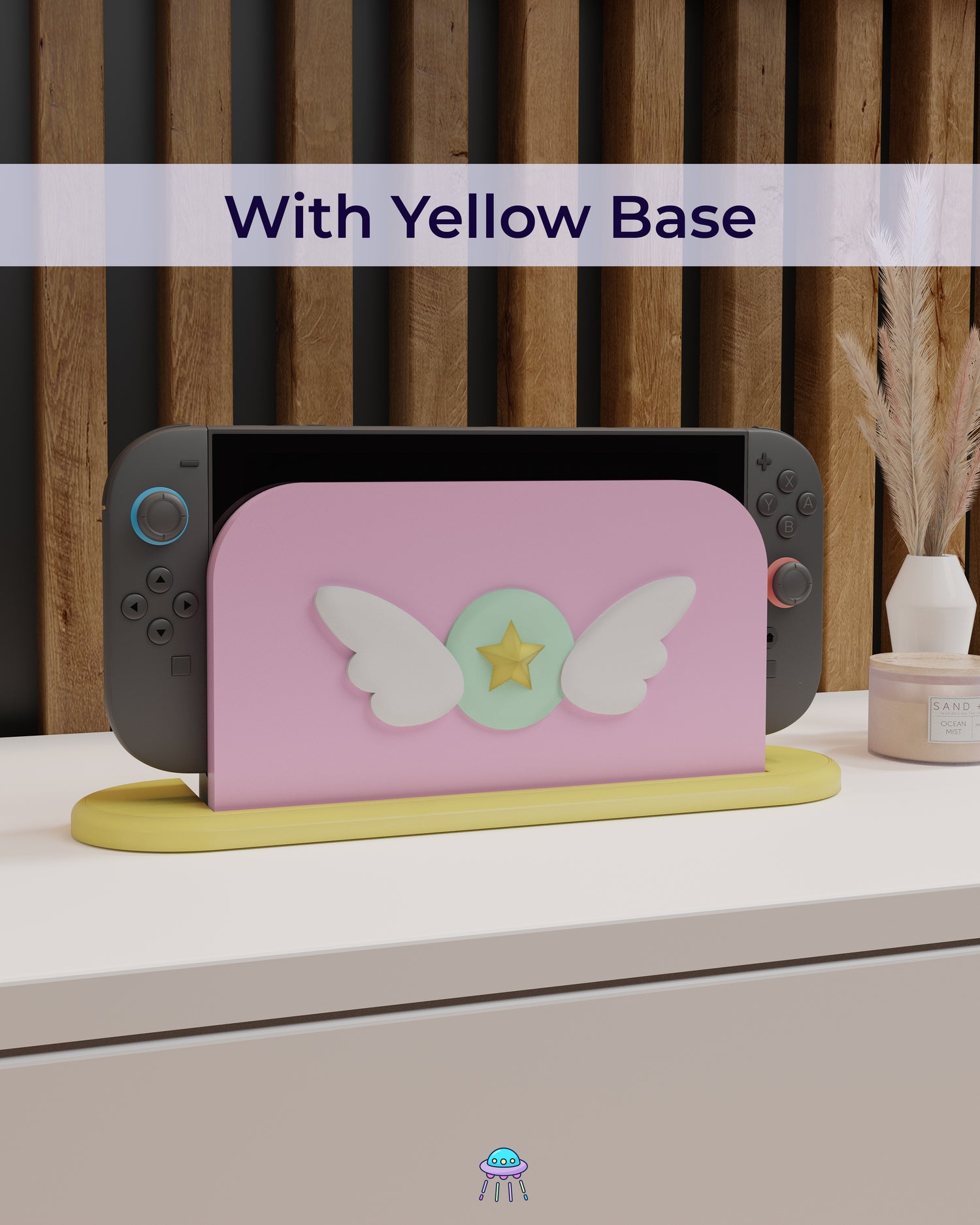 Magical Girl Dock Cover for Nintendo Switch 2 – Original Faceplate Design