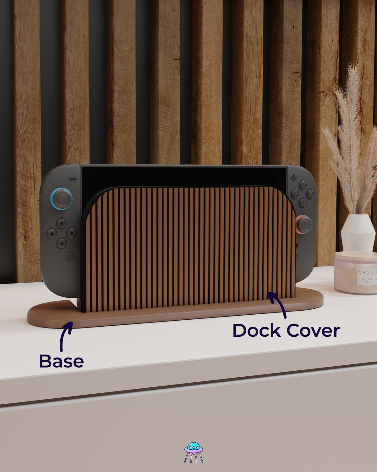 Maple Dock Cover for Nintendo Switch 2 – Original Faceplate Design
