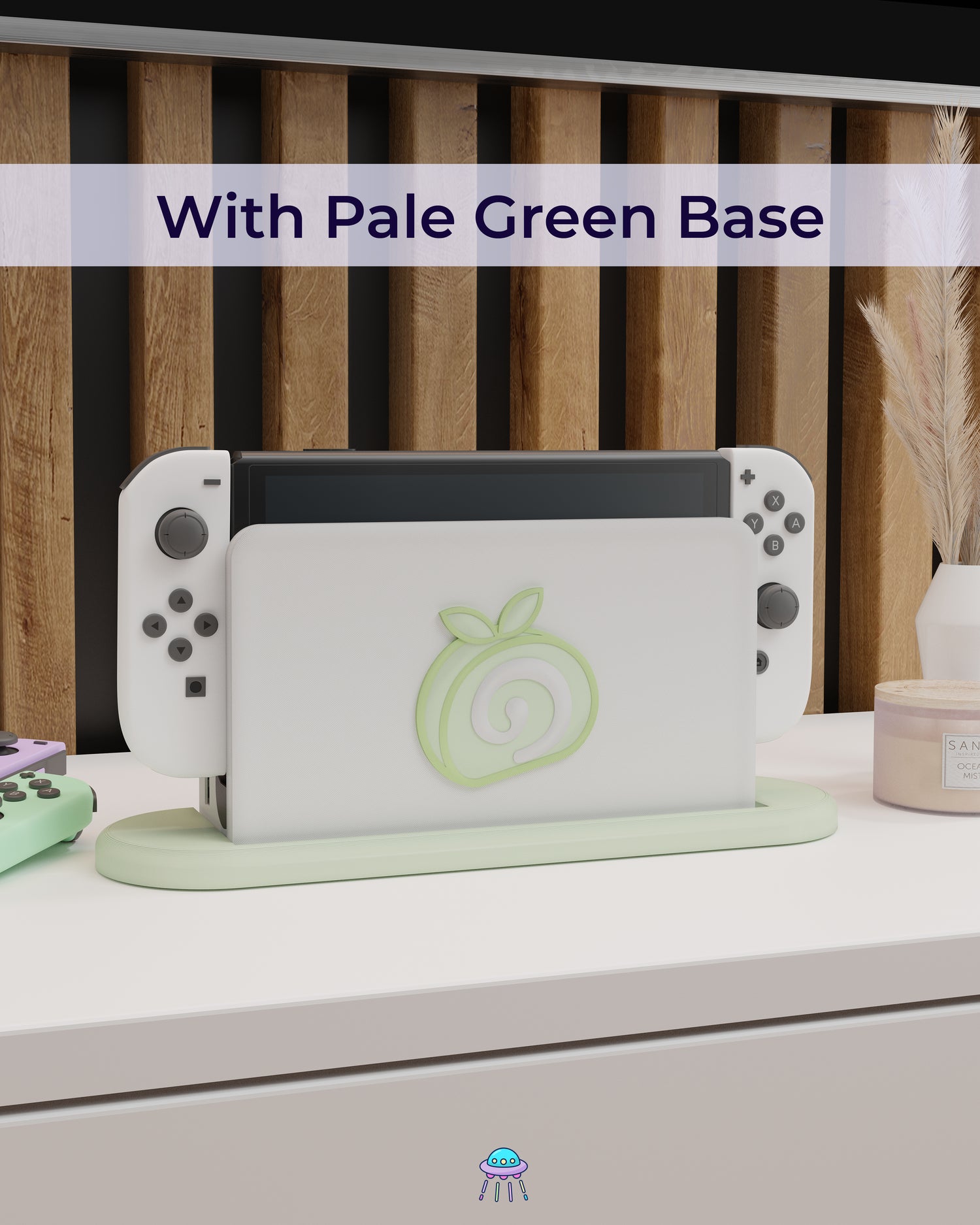 Matcha Roll Dock Cover for Nintendo Switch – Original Faceplate Design