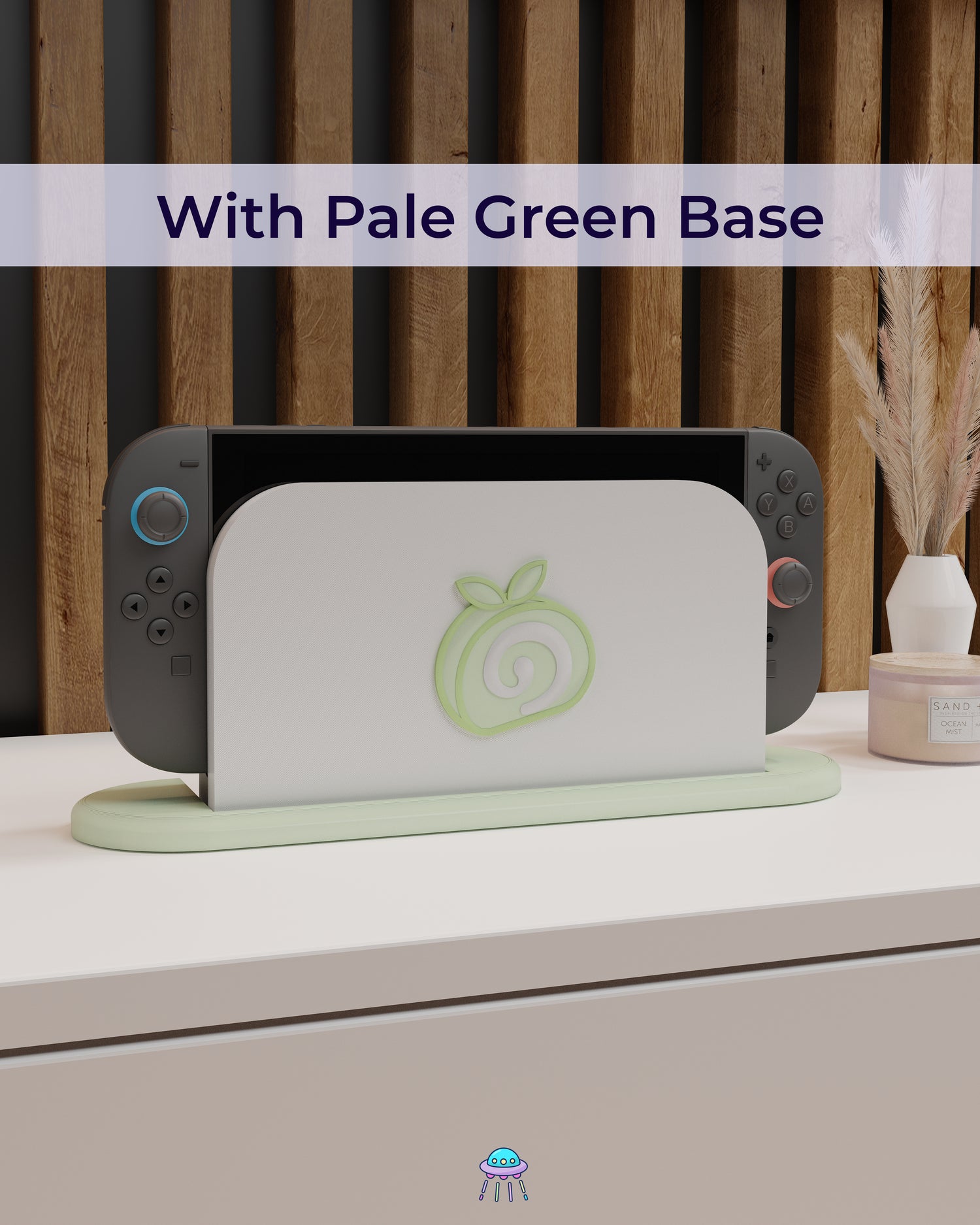 Matcha Roll Dock Cover for Nintendo Switch 2 – Original Faceplate Design