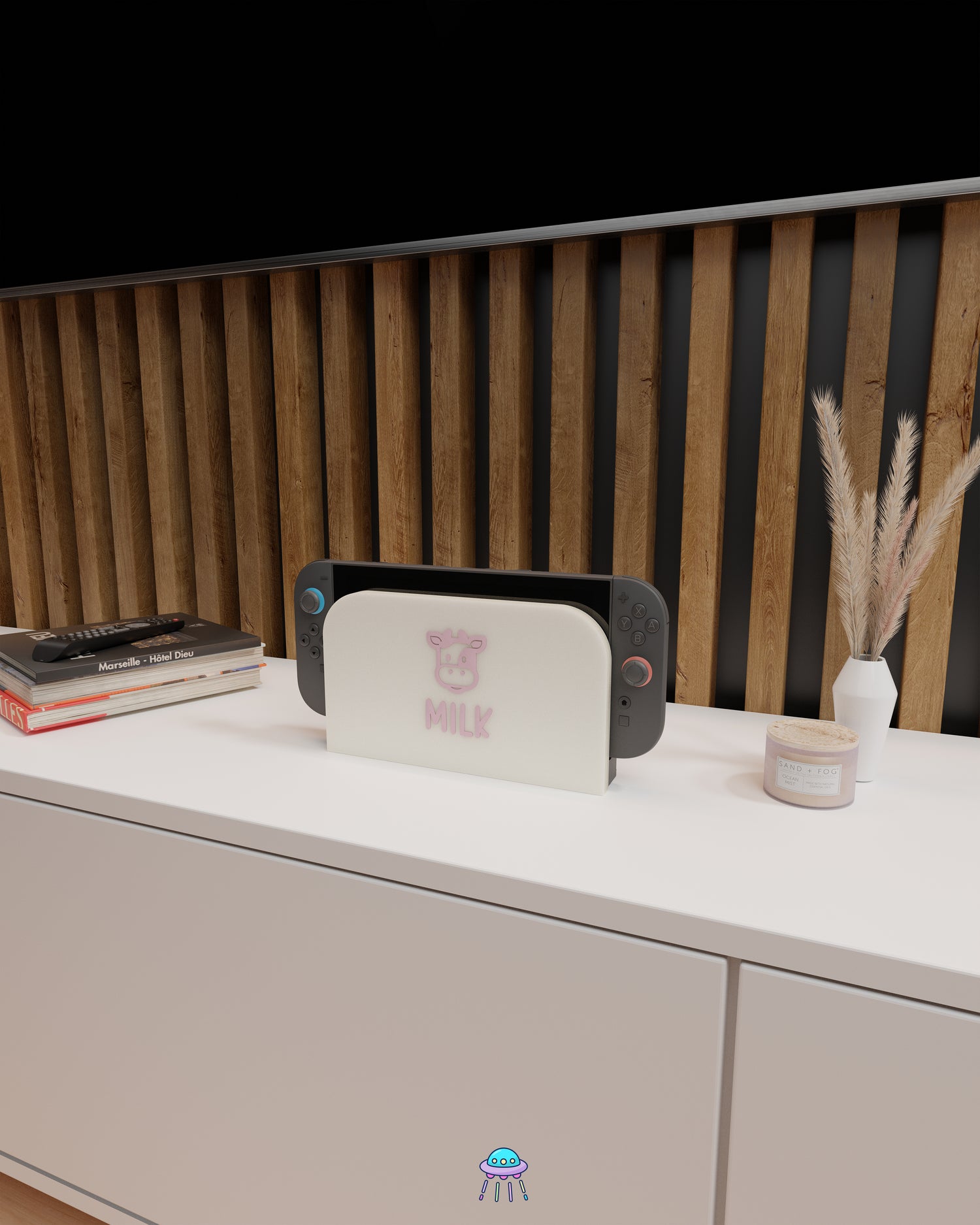 Milk Dock Cover for Nintendo Switch 2 – Original Faceplate Design