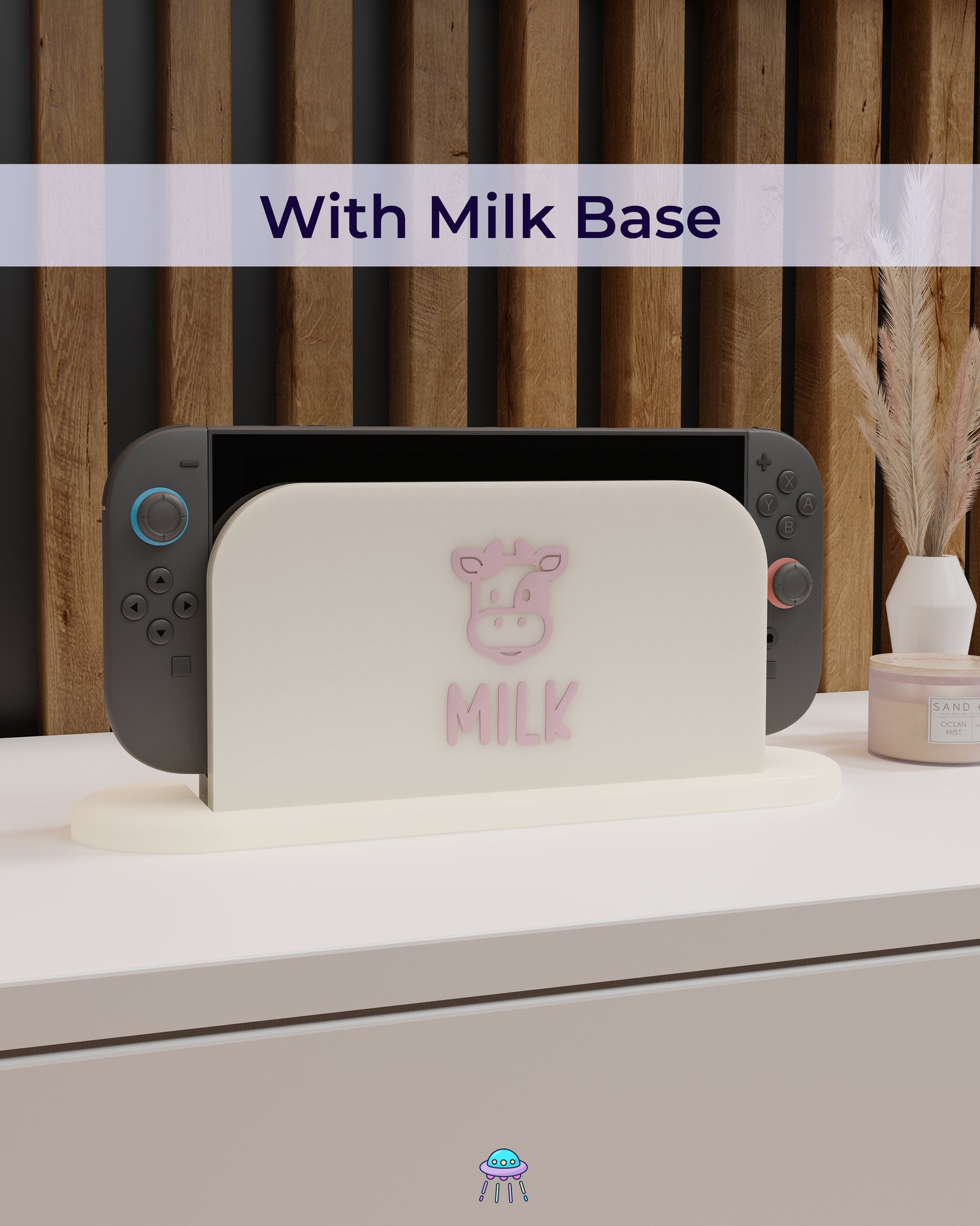 Milk Dock Cover for Nintendo Switch 2 – Original Faceplate Design