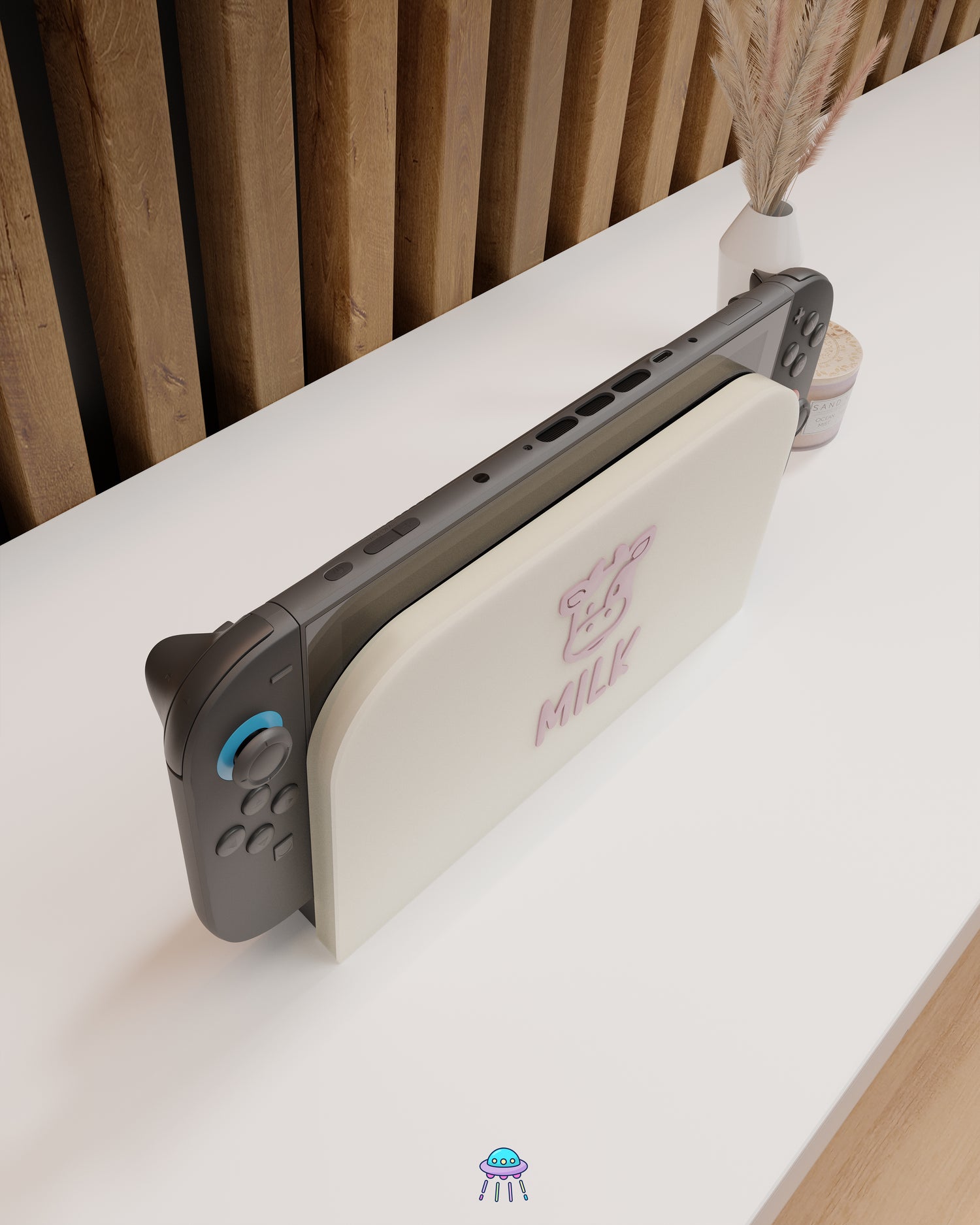 Milk Dock Cover for Nintendo Switch 2 – Original Faceplate Design