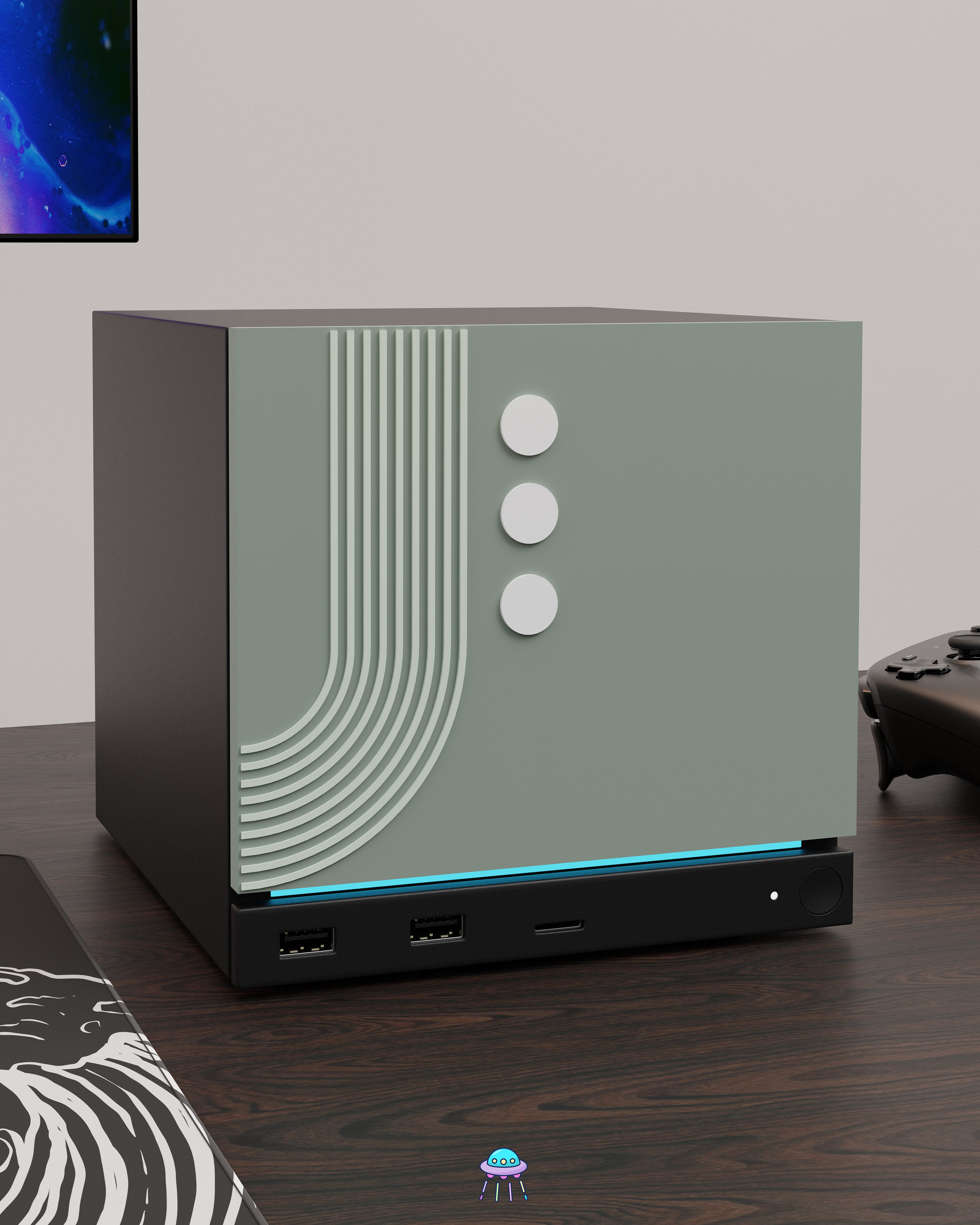 Neo Circuit Valve Steam Machine Faceplate / Face Cover - In Stock