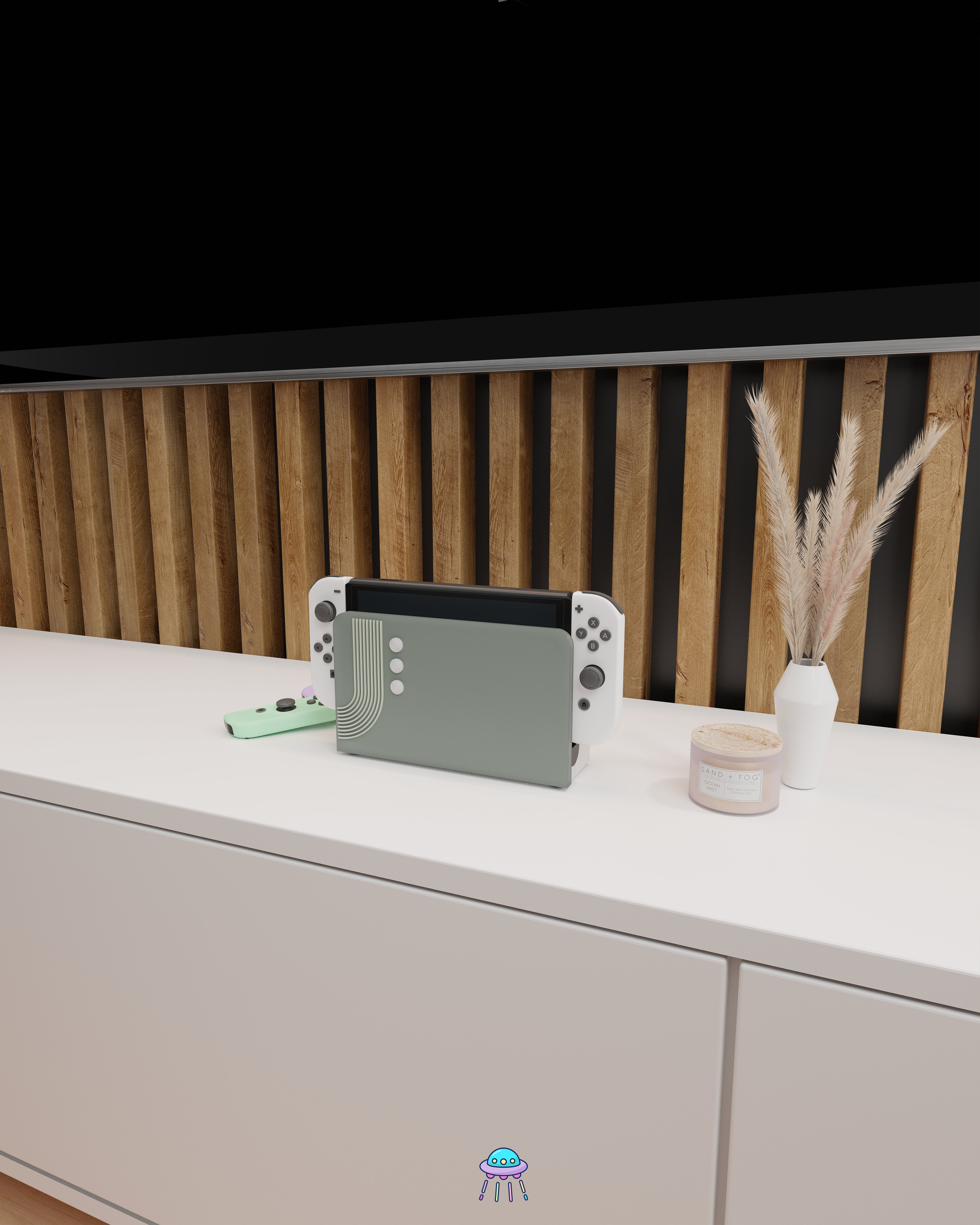 Neo Circuit Cover for Nintendo Switch – Original Faceplate Design